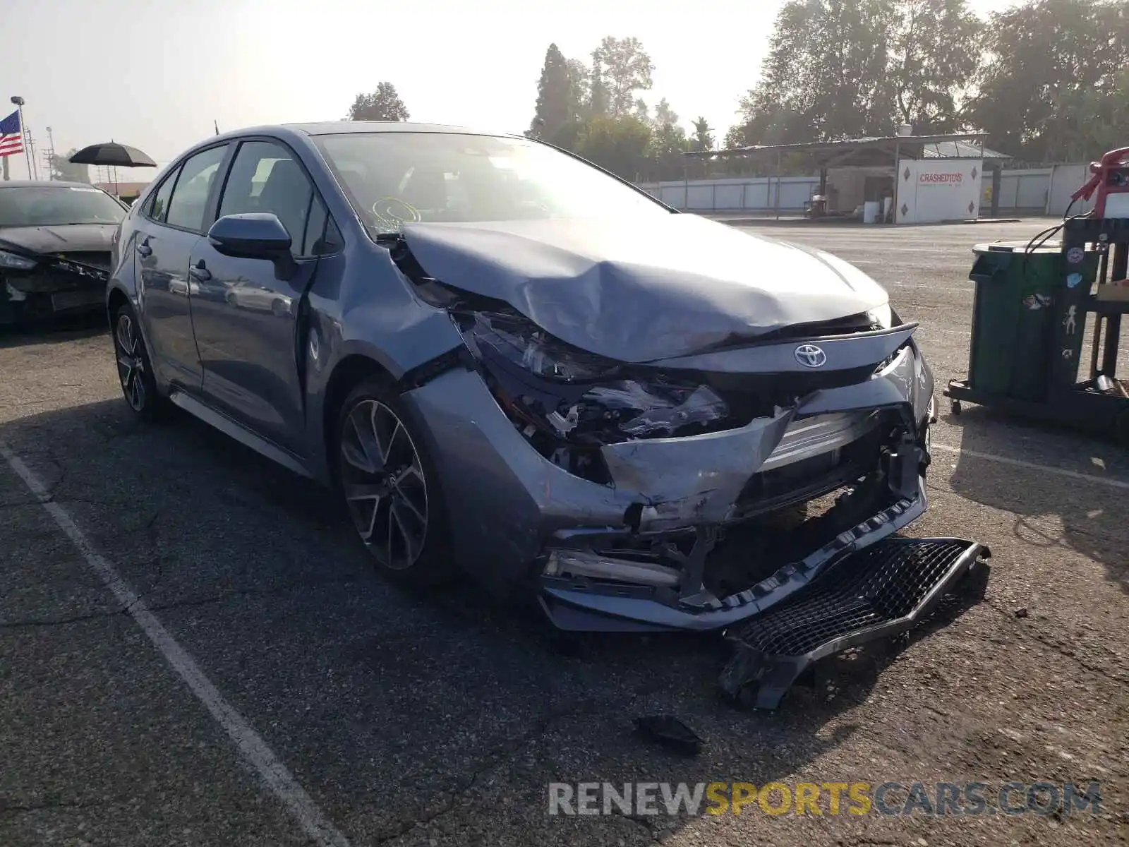 1 Photograph of a damaged car JTDP4RCE3LJ048735 TOYOTA COROLLA 2020