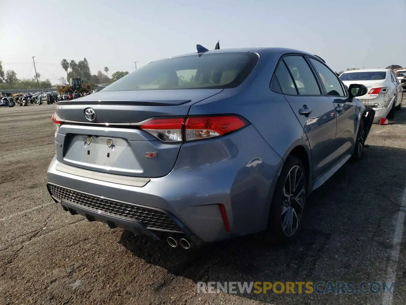 4 Photograph of a damaged car JTDP4RCE3LJ048735 TOYOTA COROLLA 2020