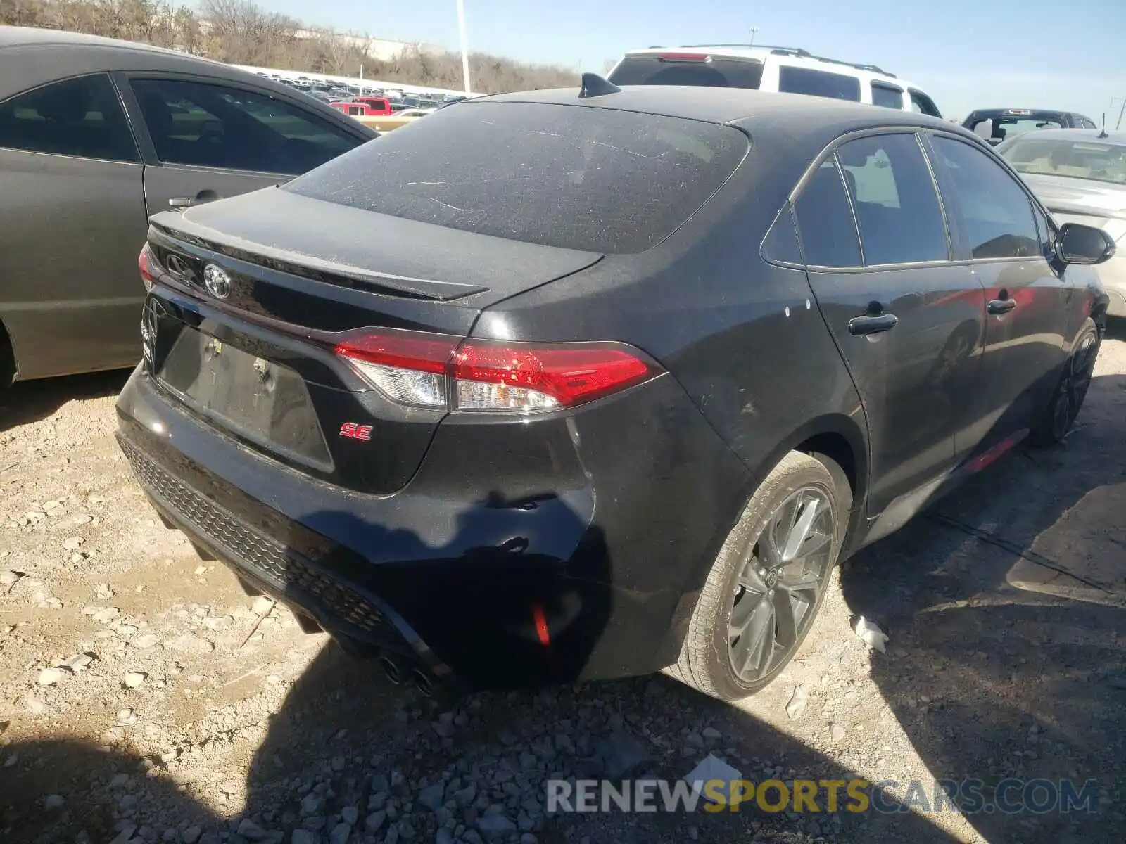 4 Photograph of a damaged car JTDP4RCE3LJ050680 TOYOTA COROLLA 2020