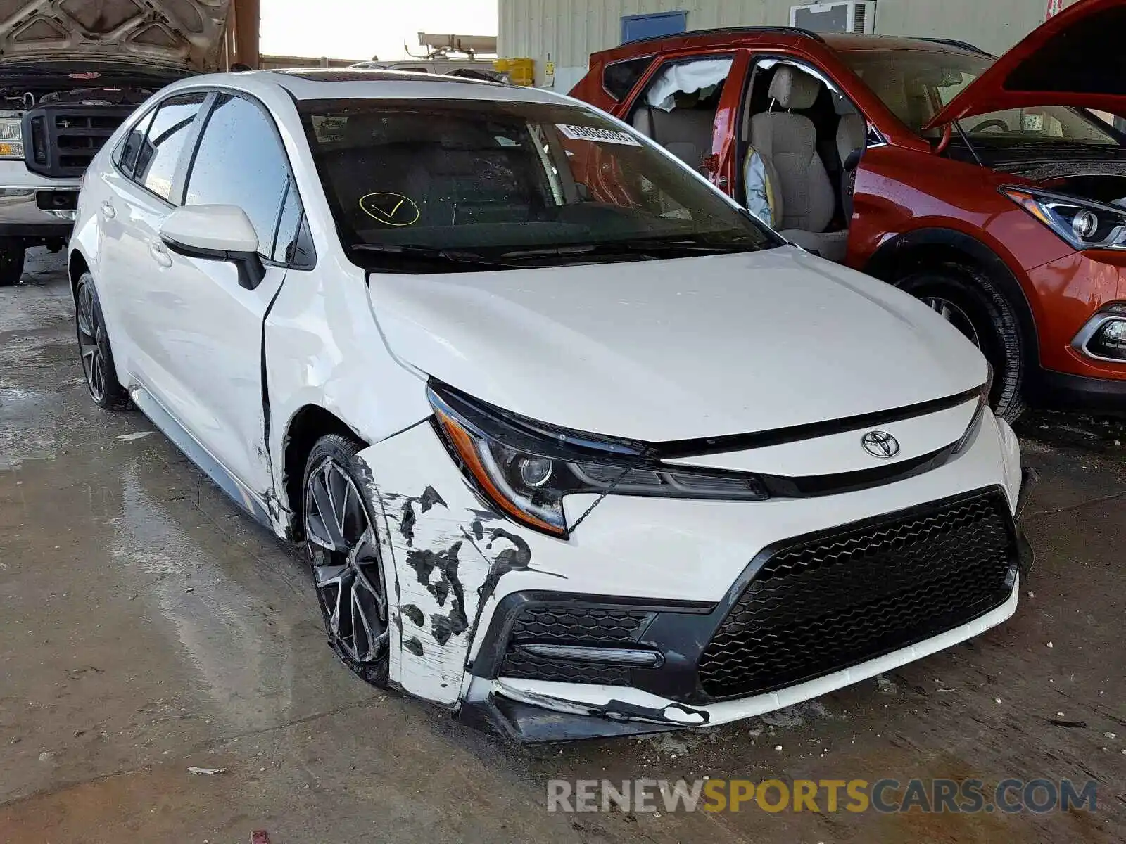 1 Photograph of a damaged car JTDP4RCE4LJ004288 TOYOTA COROLLA 2020