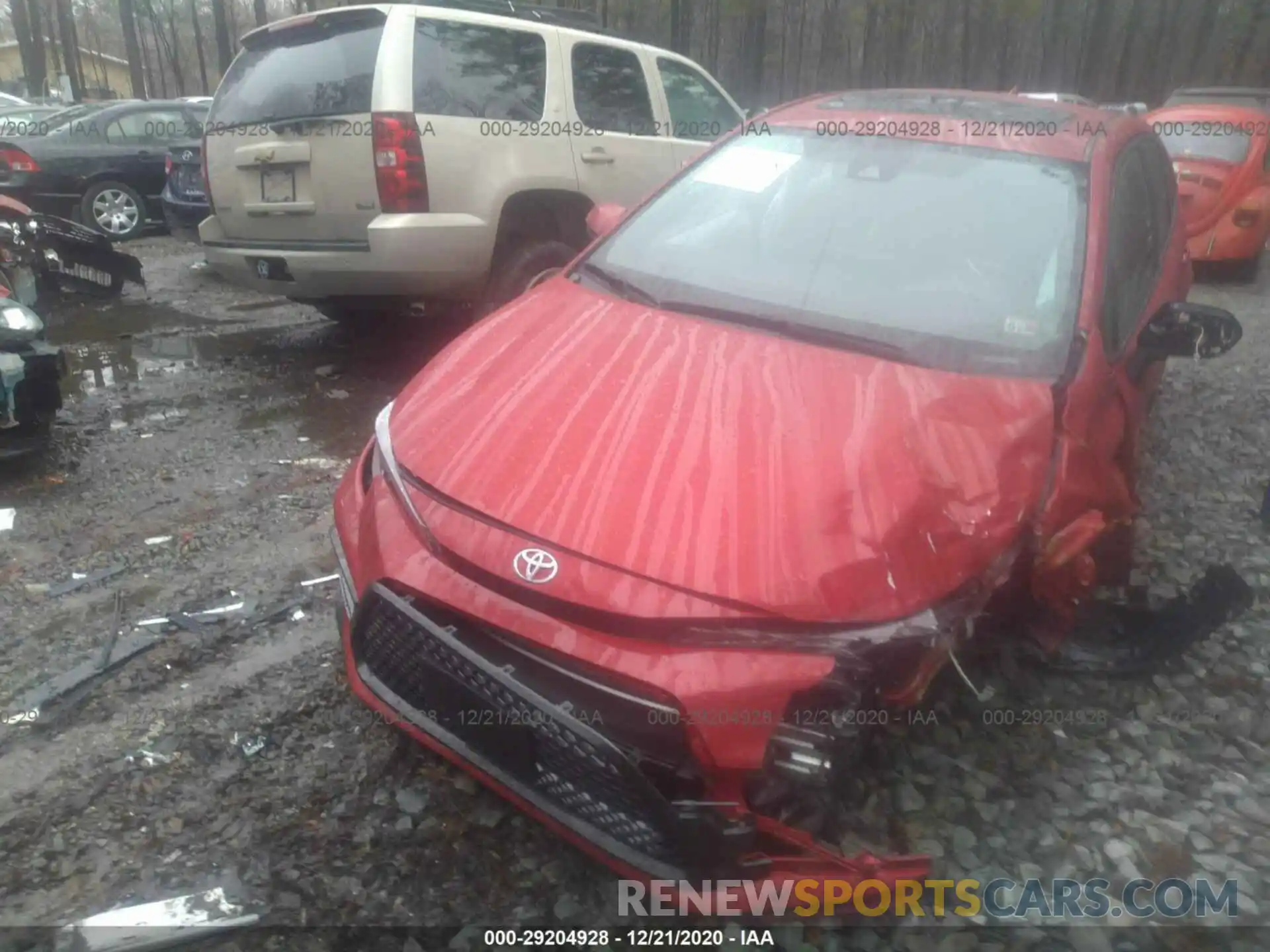 6 Photograph of a damaged car JTDP4RCE4LJ005554 TOYOTA COROLLA 2020