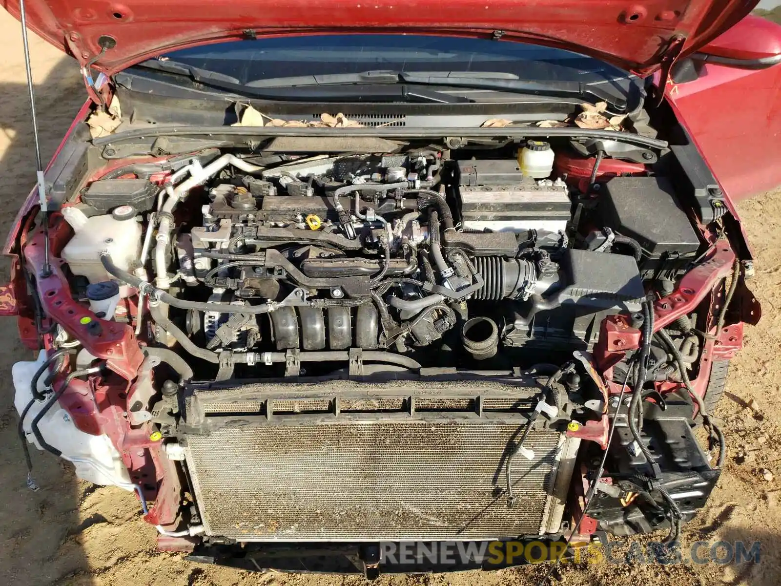 7 Photograph of a damaged car JTDP4RCE4LJ005957 TOYOTA COROLLA 2020