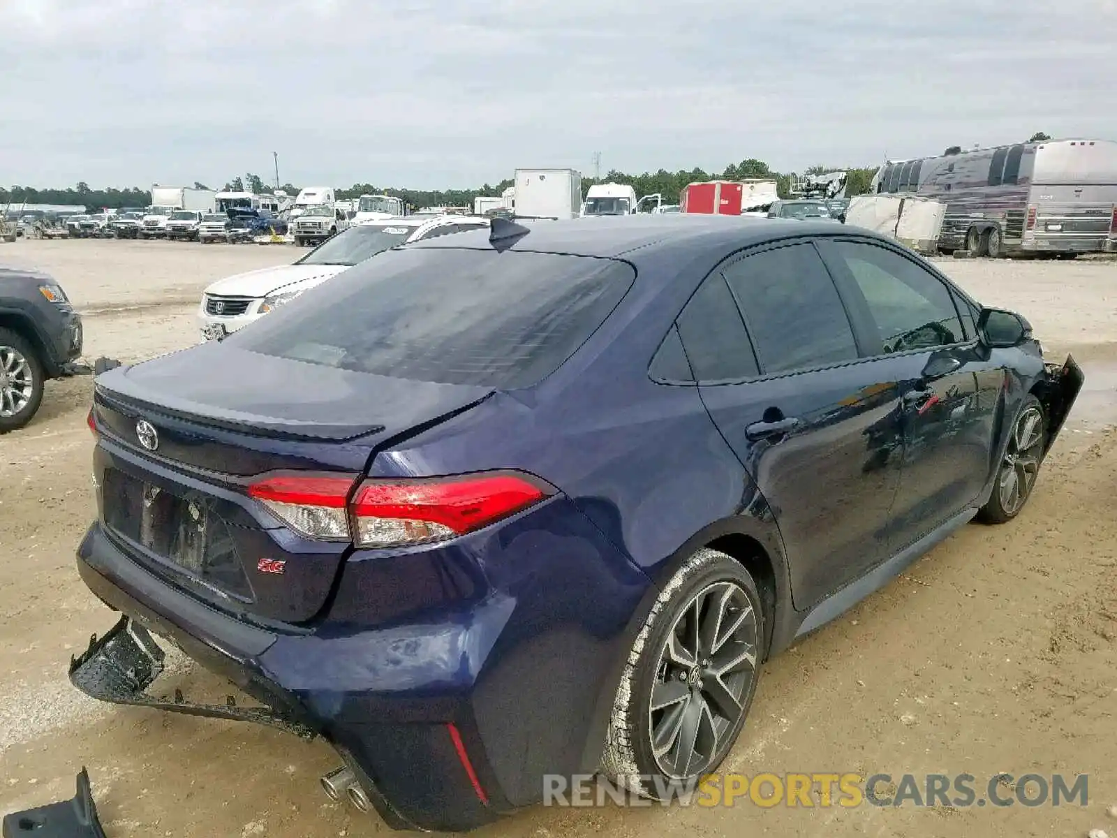 4 Photograph of a damaged car JTDP4RCE4LJ007899 TOYOTA COROLLA 2020