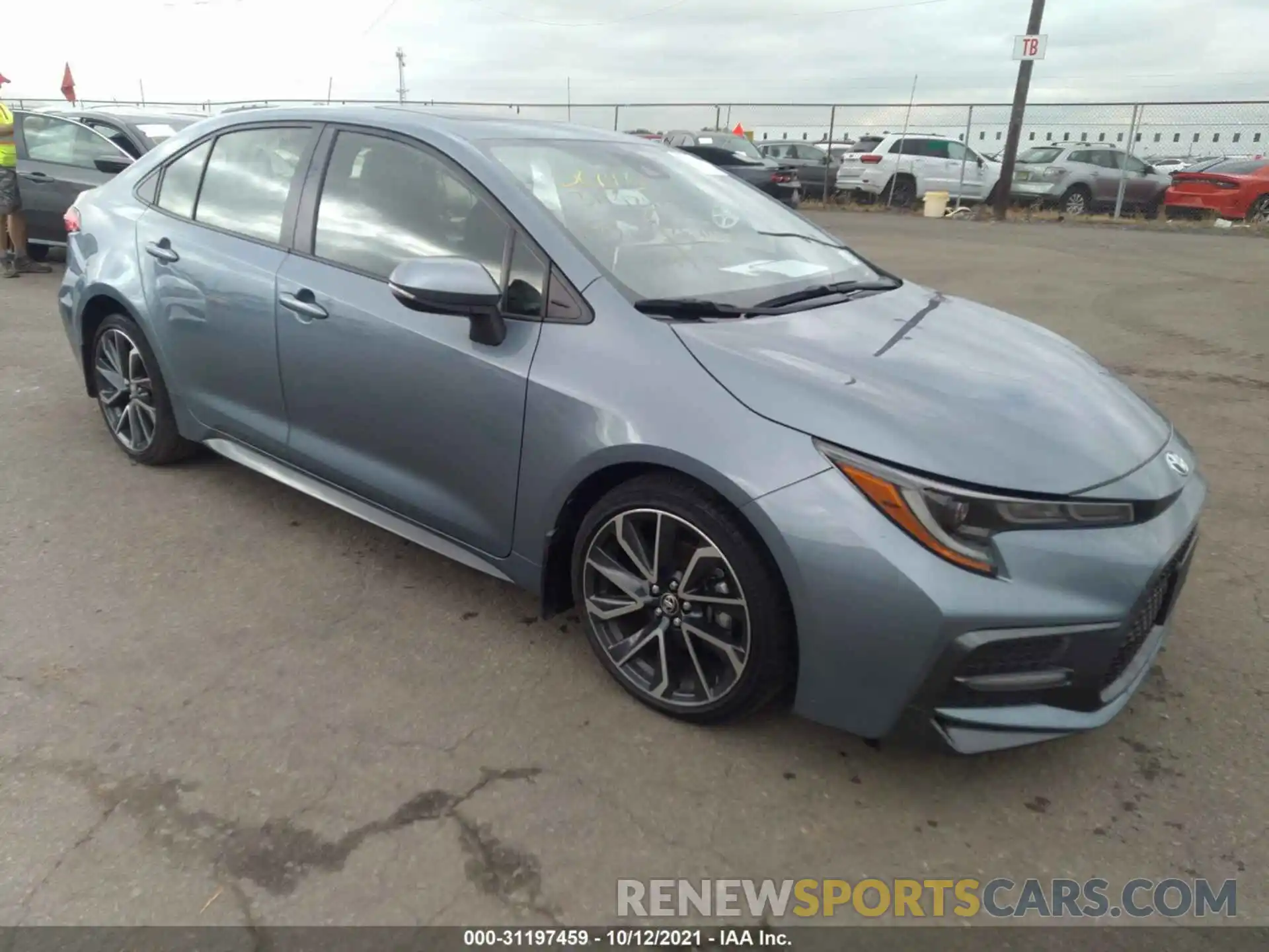 1 Photograph of a damaged car JTDP4RCE4LJ008289 TOYOTA COROLLA 2020