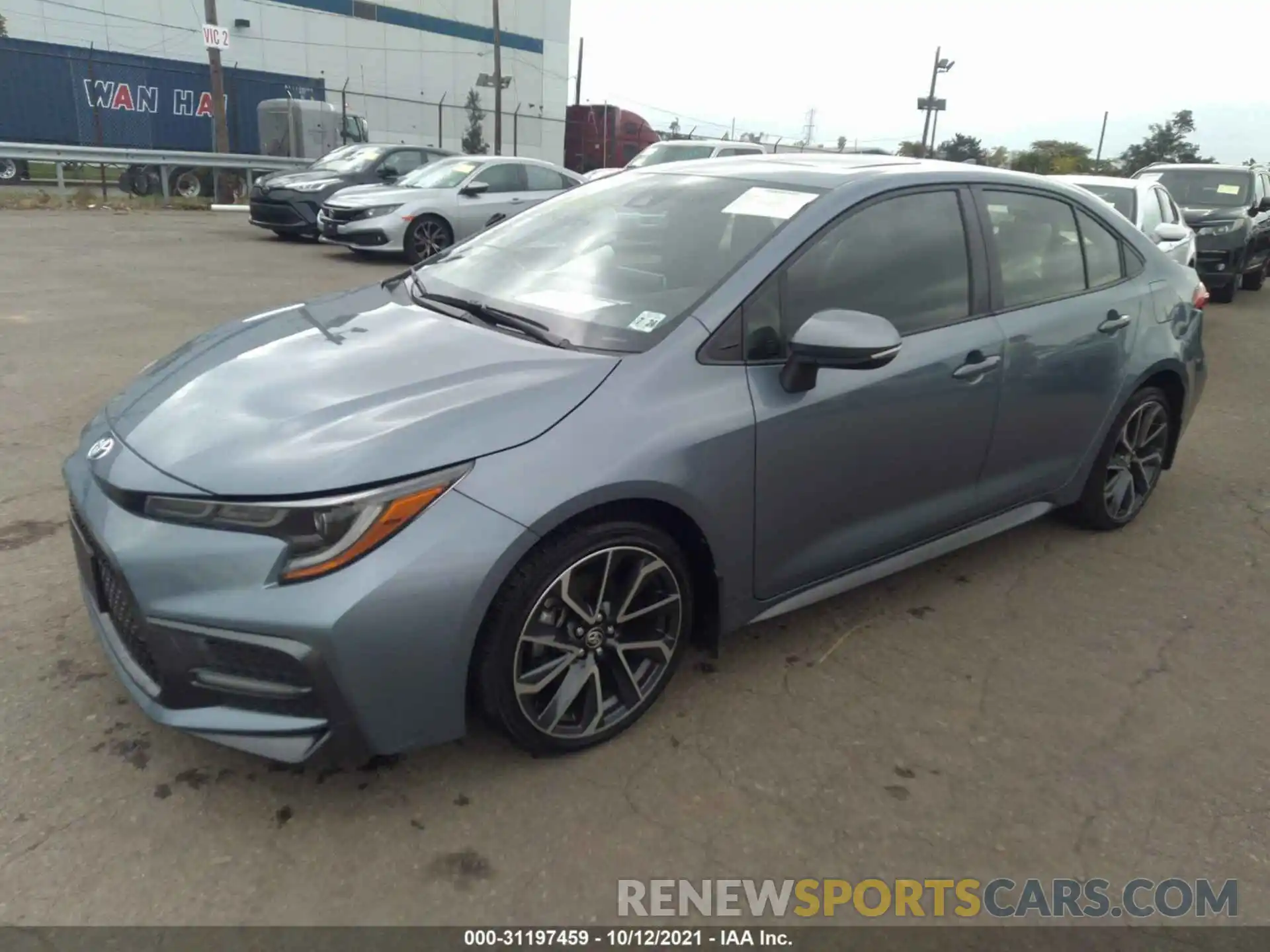 2 Photograph of a damaged car JTDP4RCE4LJ008289 TOYOTA COROLLA 2020