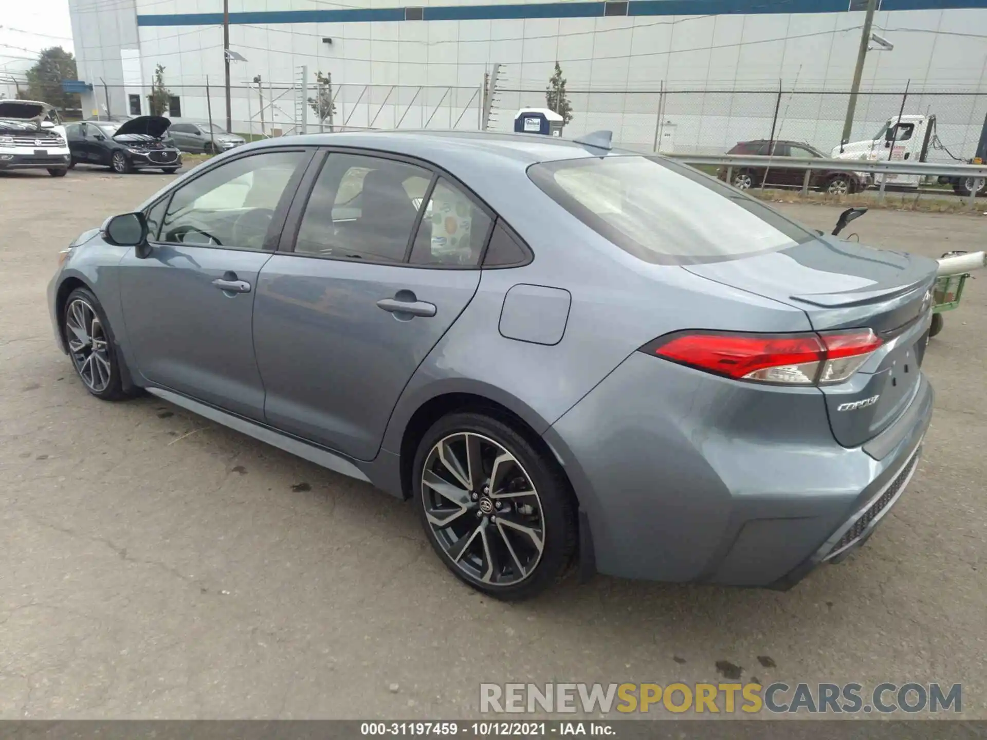 3 Photograph of a damaged car JTDP4RCE4LJ008289 TOYOTA COROLLA 2020