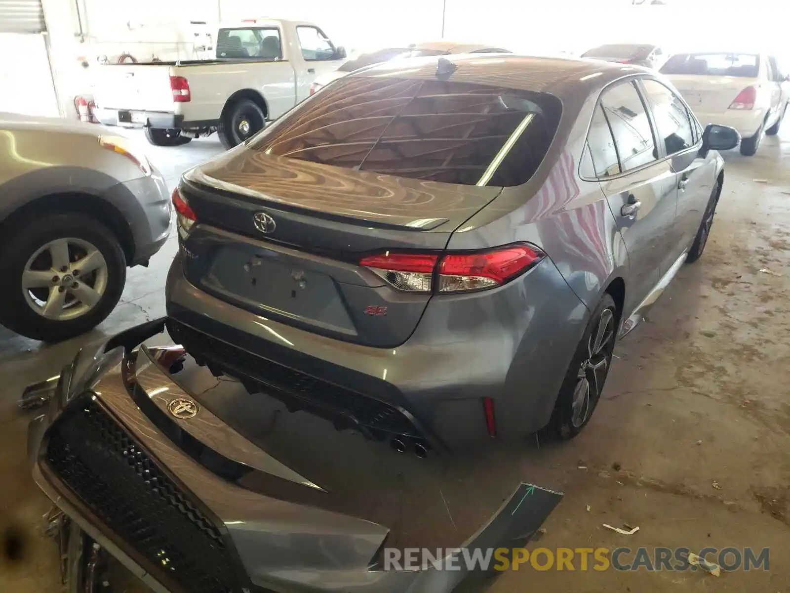 4 Photograph of a damaged car JTDP4RCE4LJ009359 TOYOTA COROLLA 2020