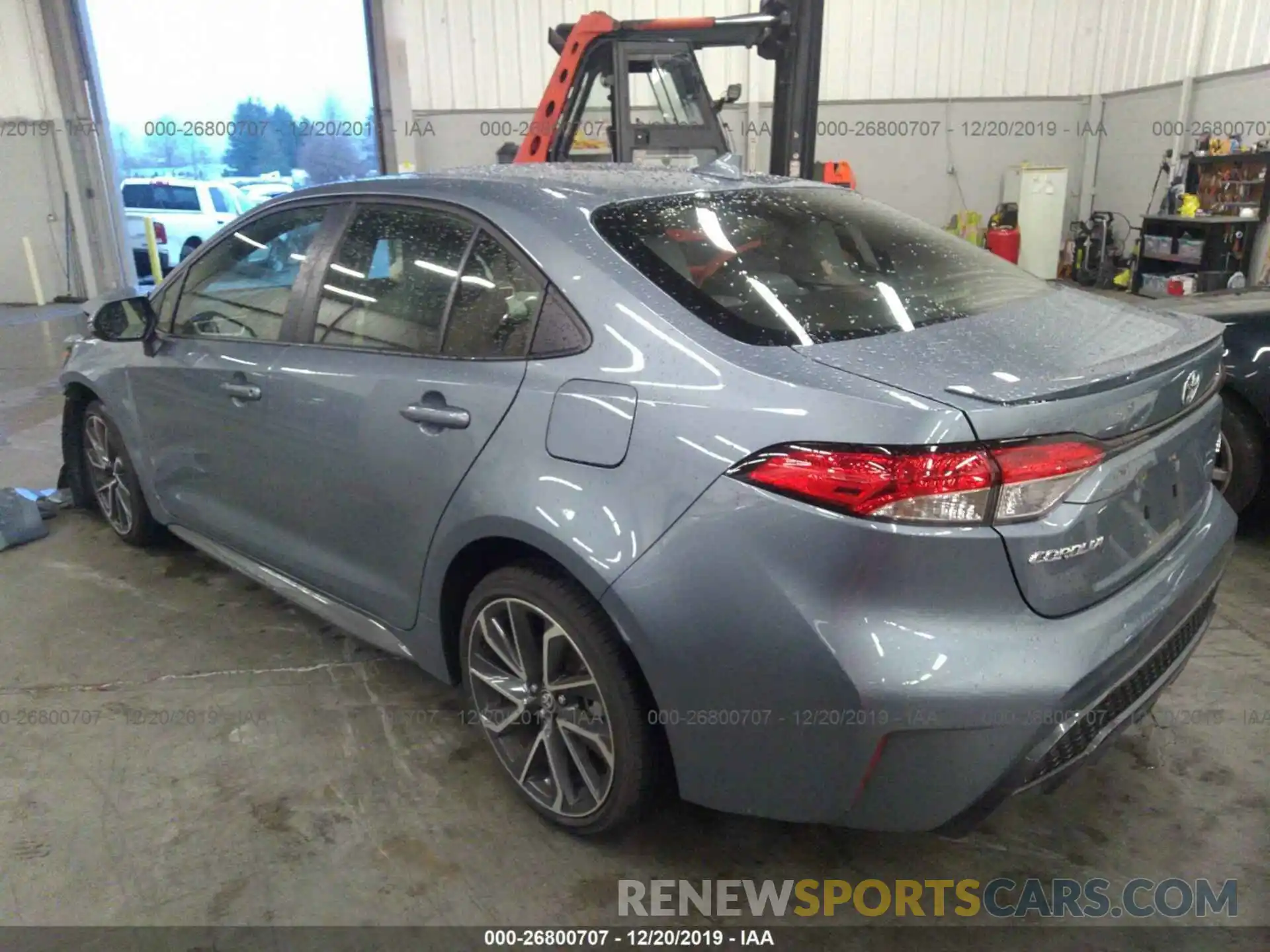 3 Photograph of a damaged car JTDP4RCE4LJ009989 TOYOTA COROLLA 2020