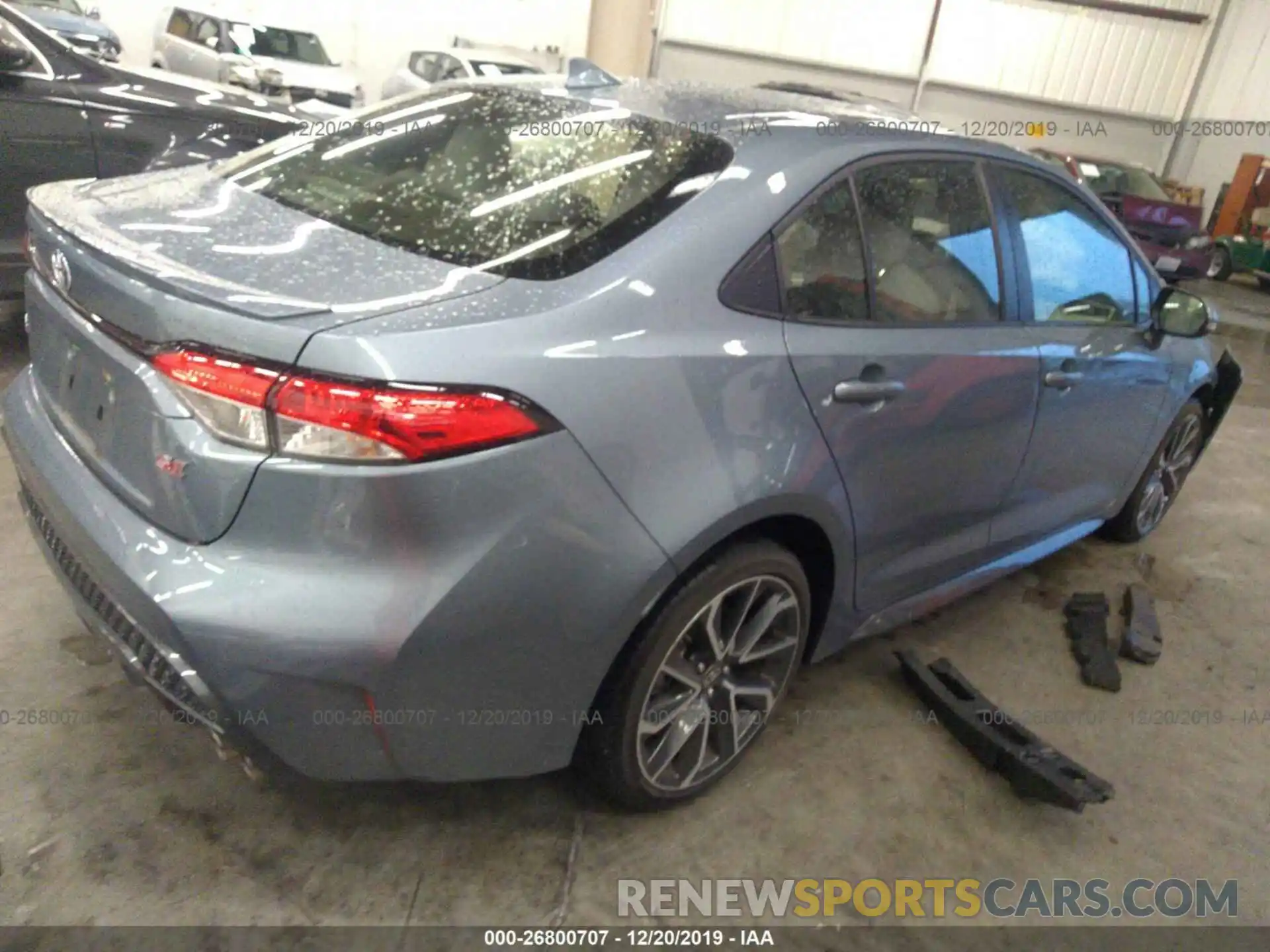 4 Photograph of a damaged car JTDP4RCE4LJ009989 TOYOTA COROLLA 2020