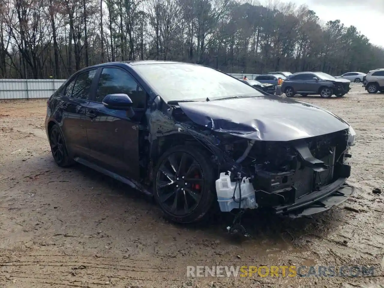 1 Photograph of a damaged car JTDP4RCE4LJ015002 TOYOTA COROLLA 2020