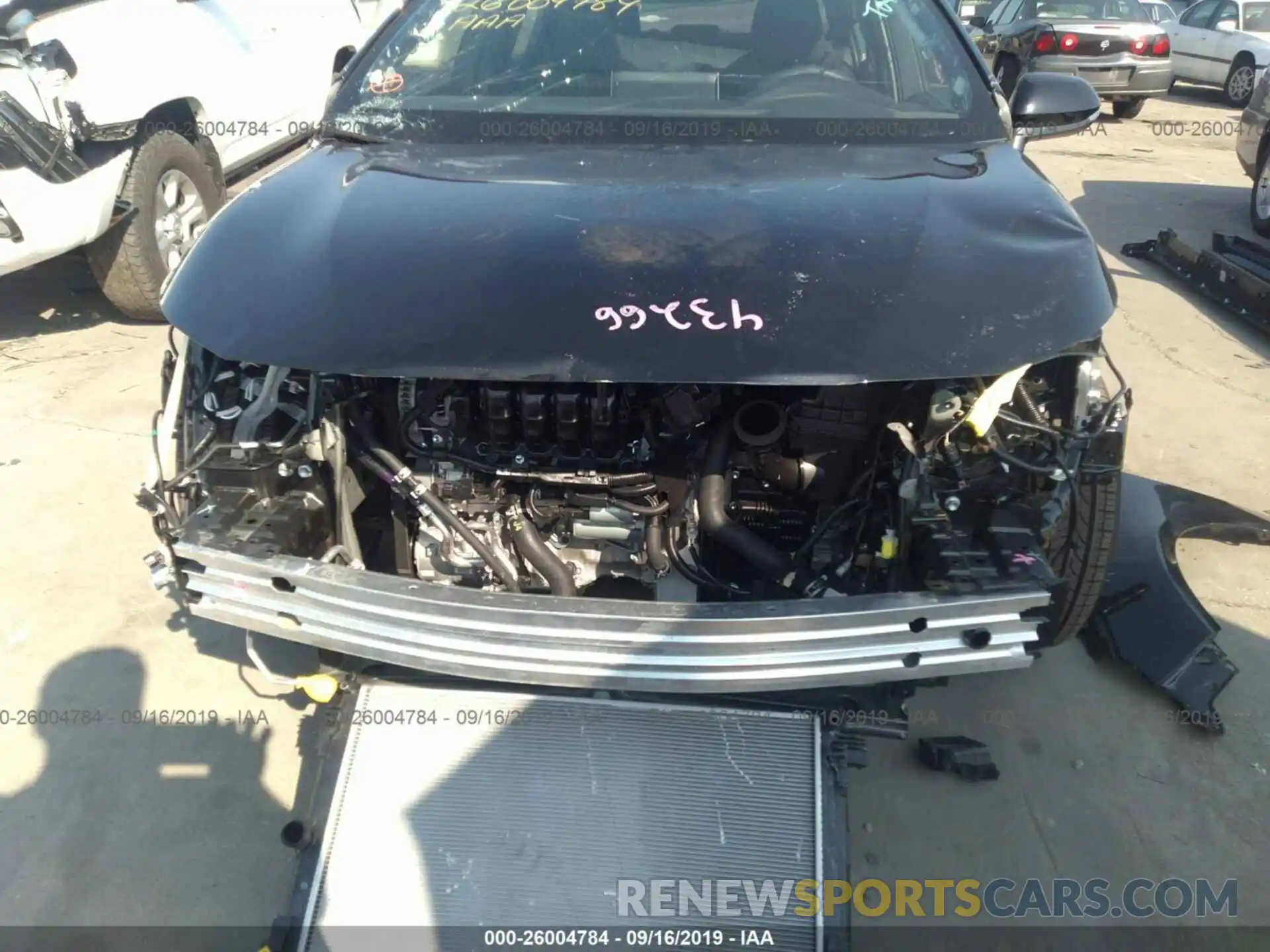 6 Photograph of a damaged car JTDP4RCE4LJ015467 TOYOTA COROLLA 2020