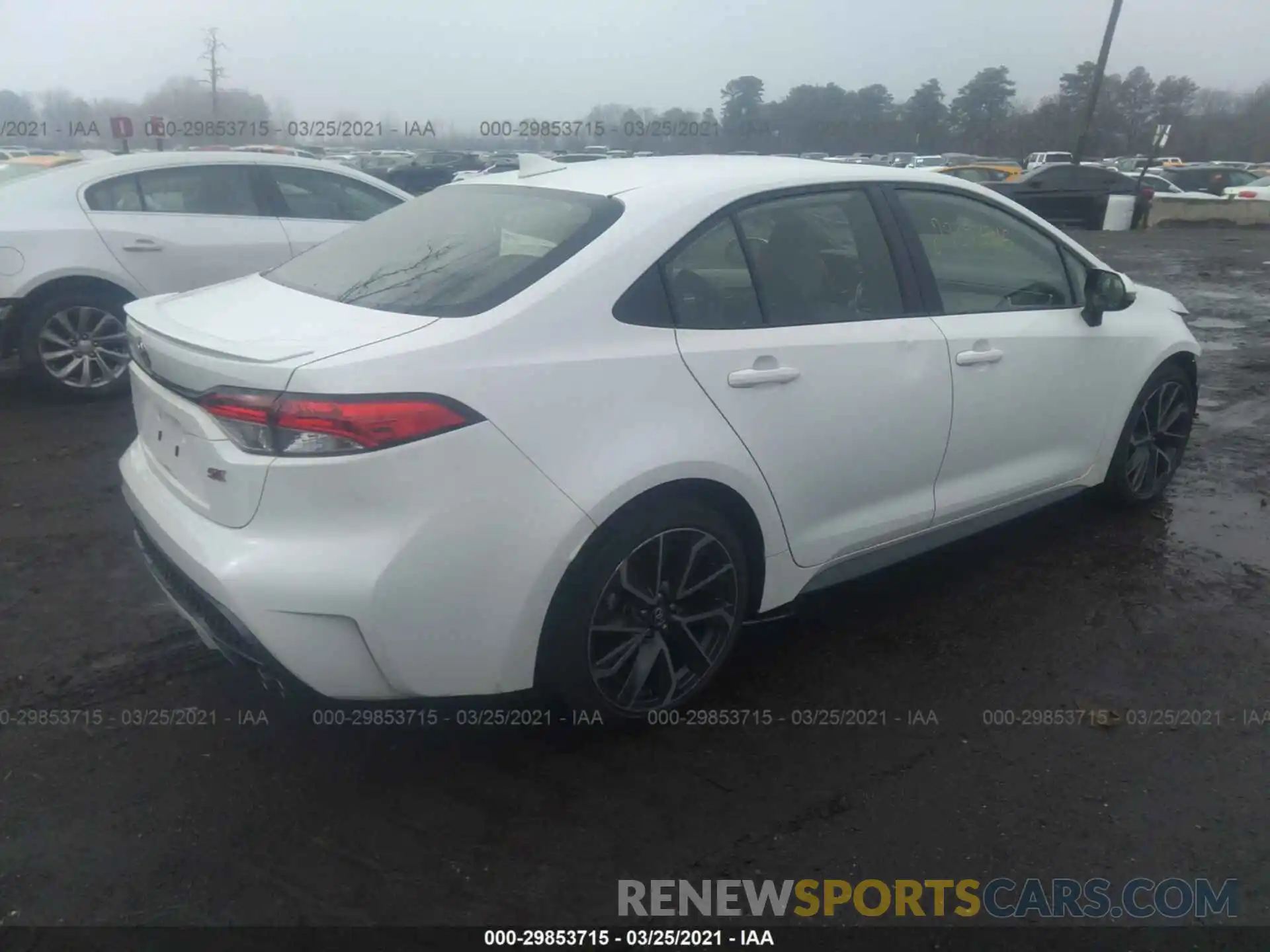 4 Photograph of a damaged car JTDP4RCE4LJ017414 TOYOTA COROLLA 2020