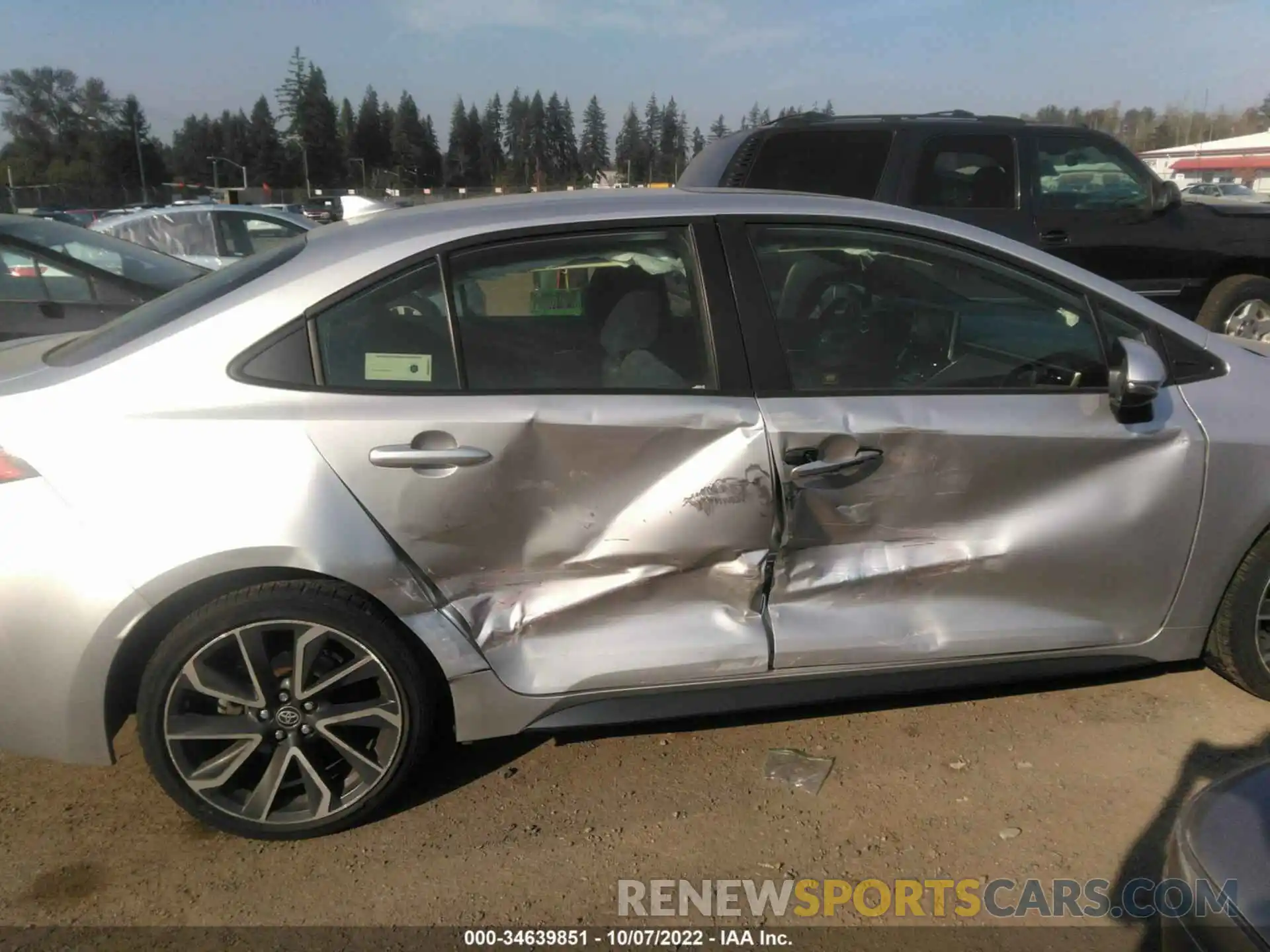 6 Photograph of a damaged car JTDP4RCE4LJ020362 TOYOTA COROLLA 2020