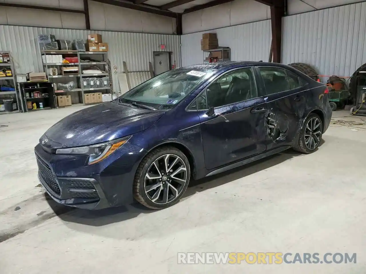 1 Photograph of a damaged car JTDP4RCE4LJ024542 TOYOTA COROLLA 2020