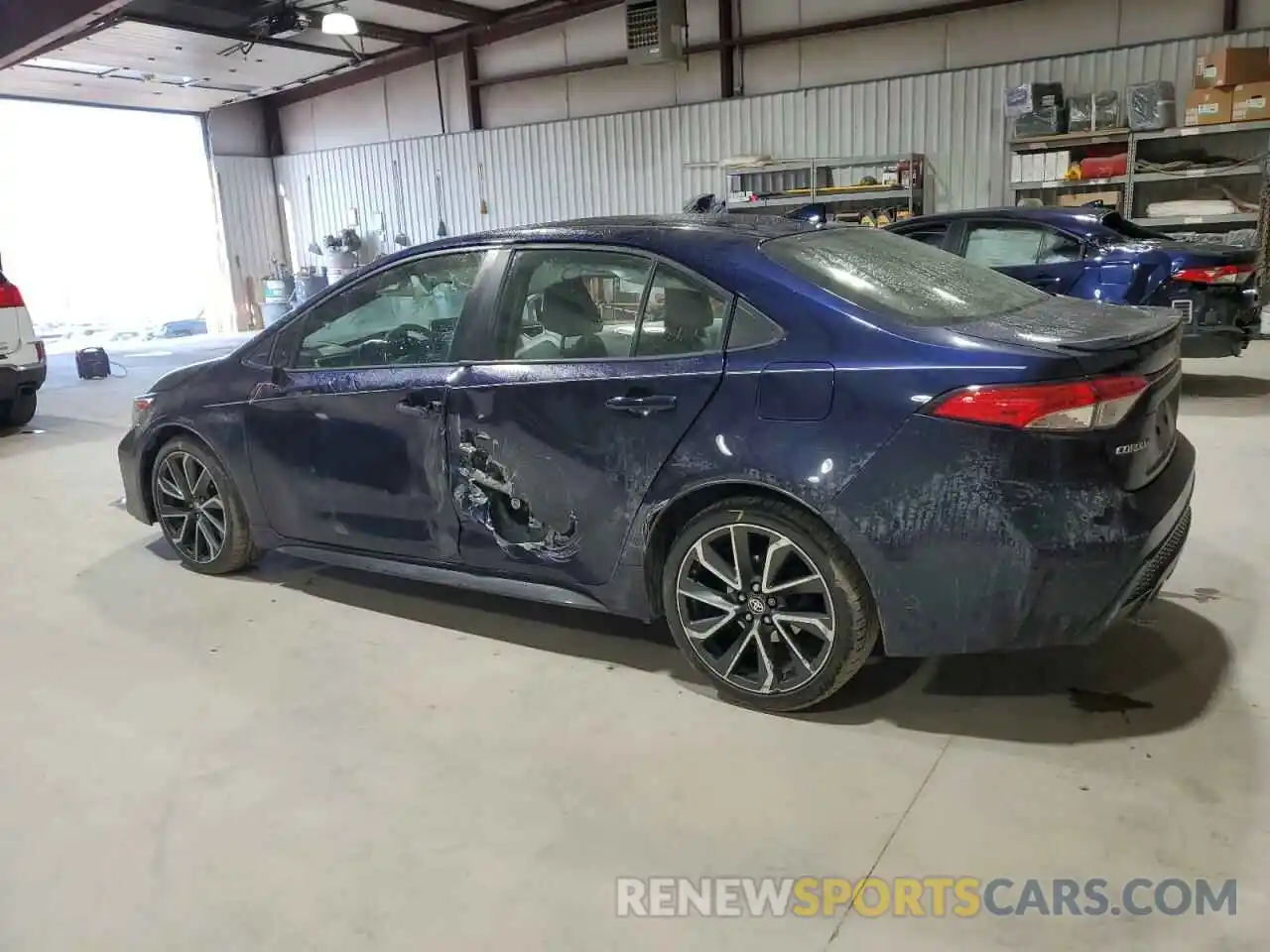 2 Photograph of a damaged car JTDP4RCE4LJ024542 TOYOTA COROLLA 2020