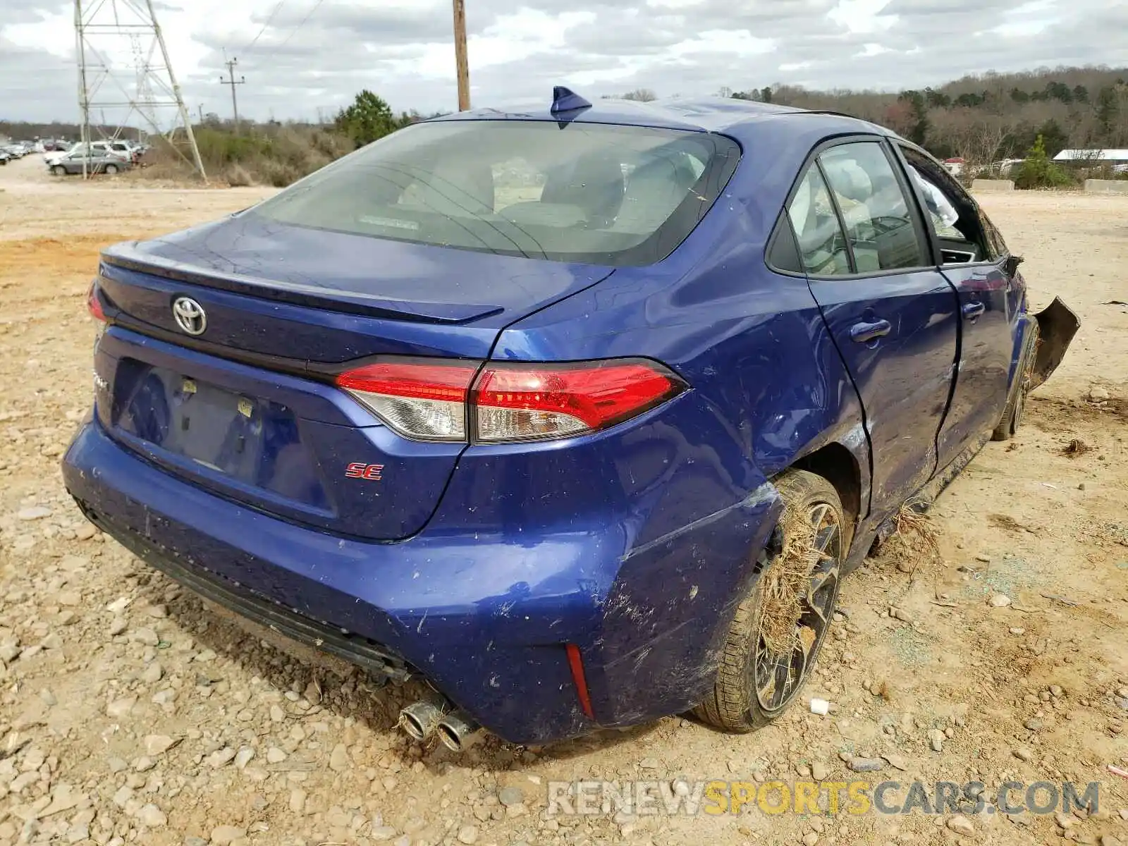 4 Photograph of a damaged car JTDP4RCE4LJ033239 TOYOTA COROLLA 2020