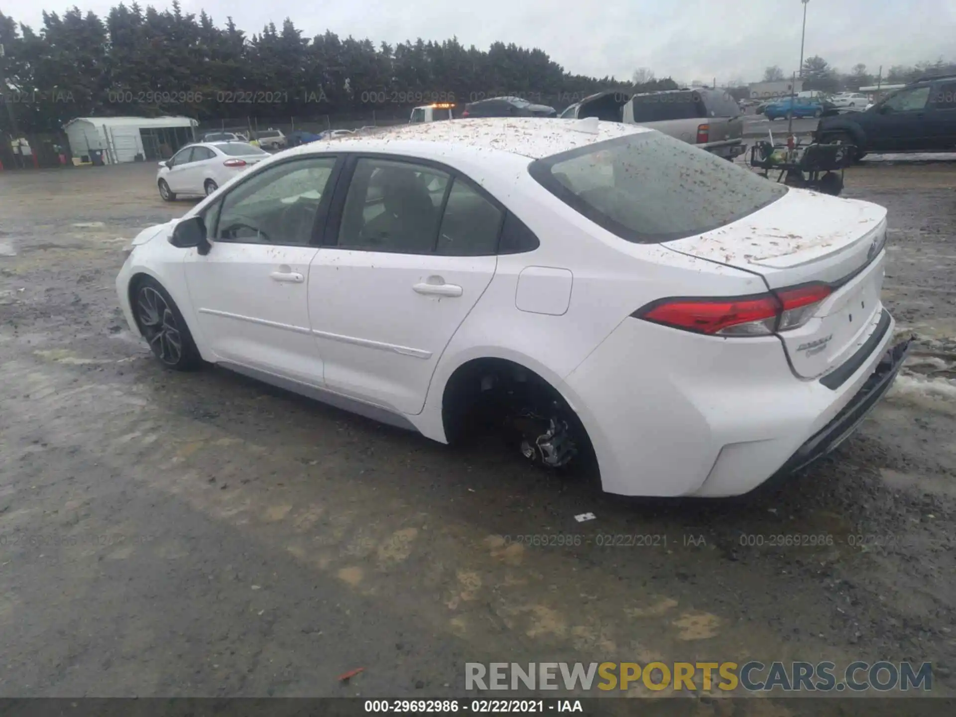 6 Photograph of a damaged car JTDP4RCE4LJ034553 TOYOTA COROLLA 2020