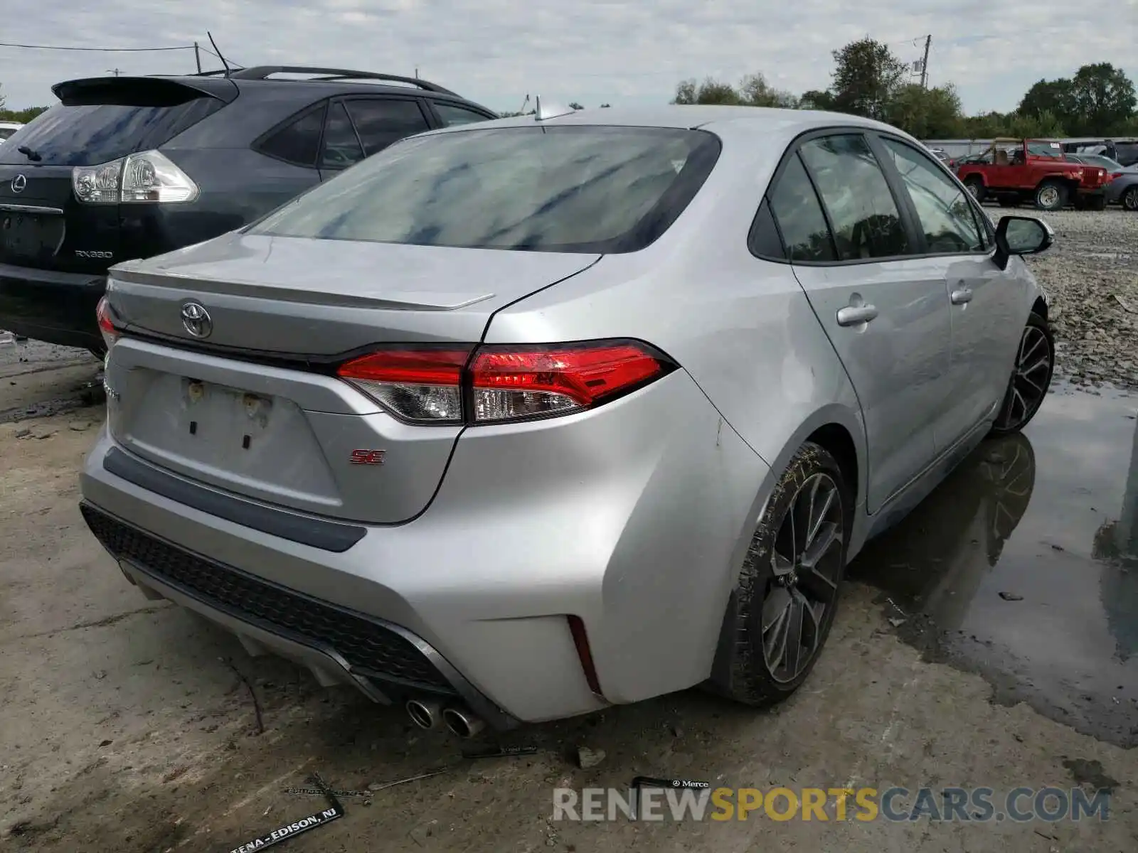 4 Photograph of a damaged car JTDP4RCE4LJ035833 TOYOTA COROLLA 2020