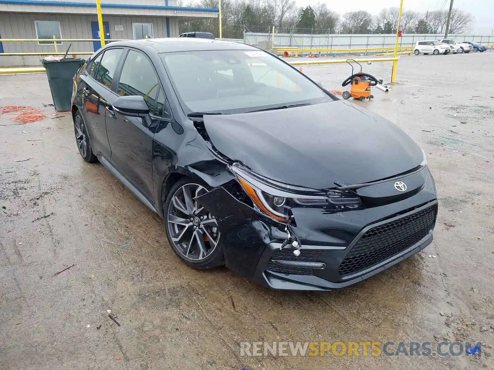 1 Photograph of a damaged car JTDP4RCE4LJ040322 TOYOTA COROLLA 2020