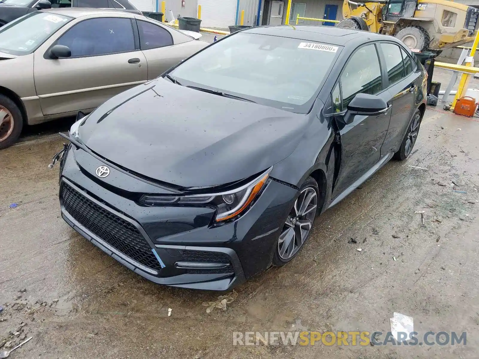 2 Photograph of a damaged car JTDP4RCE4LJ040322 TOYOTA COROLLA 2020