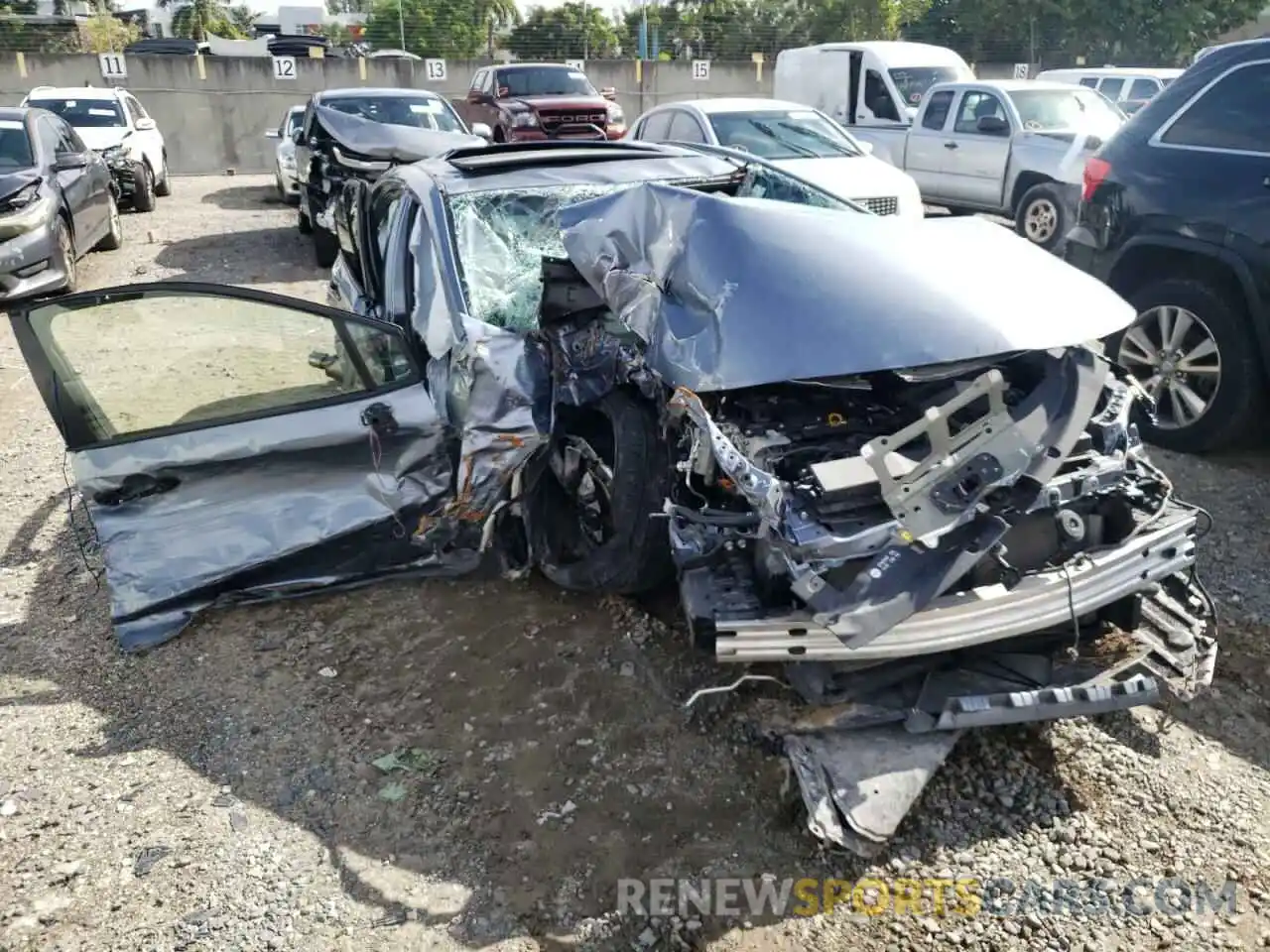 1 Photograph of a damaged car JTDP4RCE4LJ040465 TOYOTA COROLLA 2020