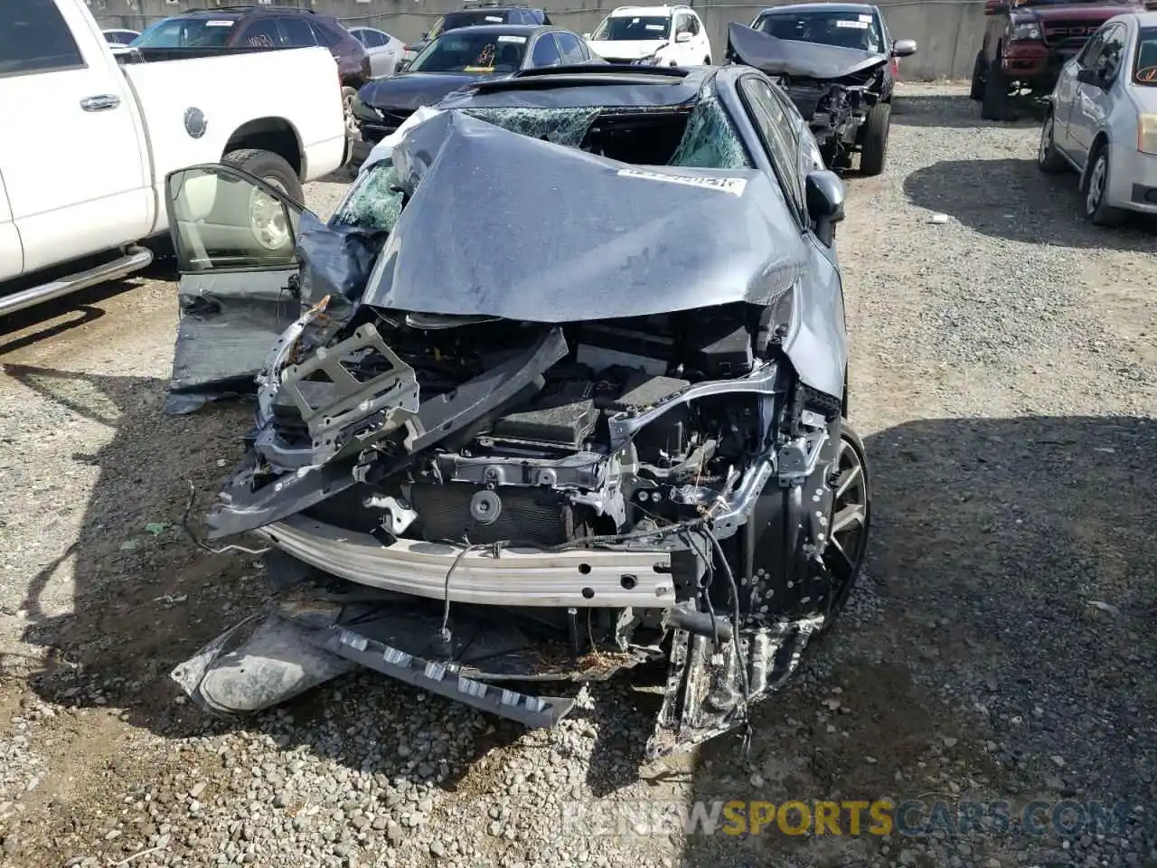 10 Photograph of a damaged car JTDP4RCE4LJ040465 TOYOTA COROLLA 2020