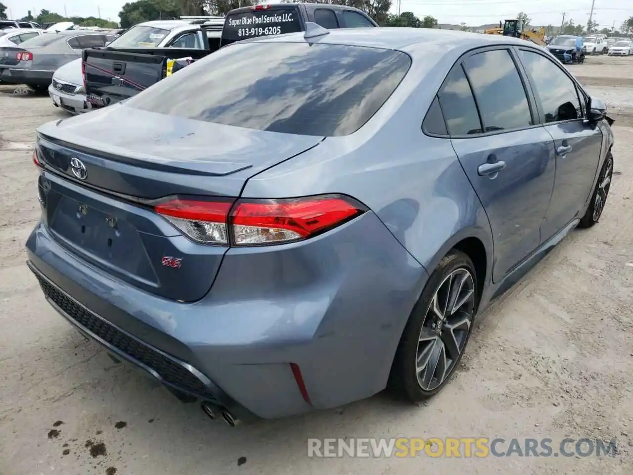 4 Photograph of a damaged car JTDP4RCE4LJ046489 TOYOTA COROLLA 2020