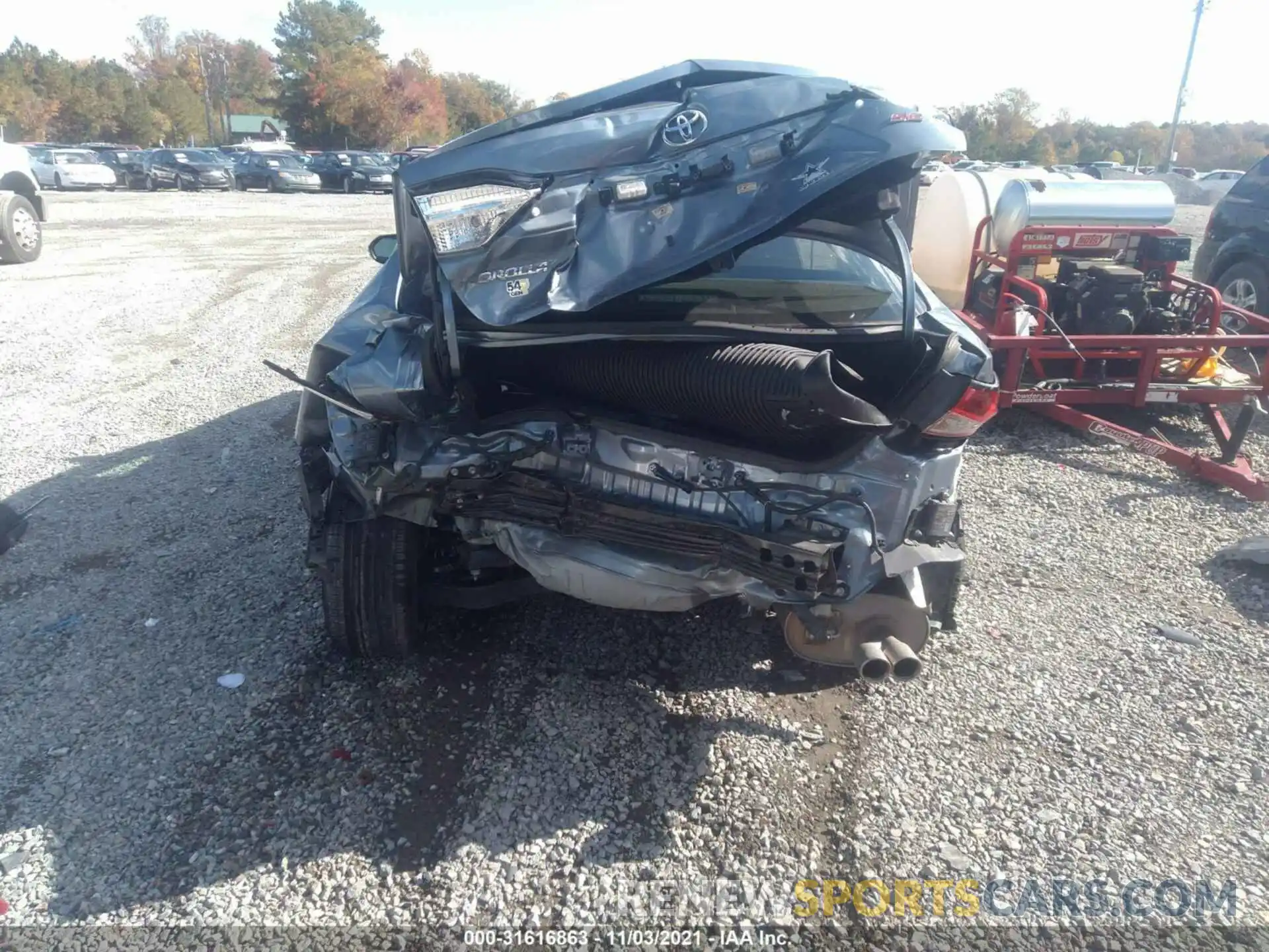 6 Photograph of a damaged car JTDP4RCE5LJ003599 TOYOTA COROLLA 2020