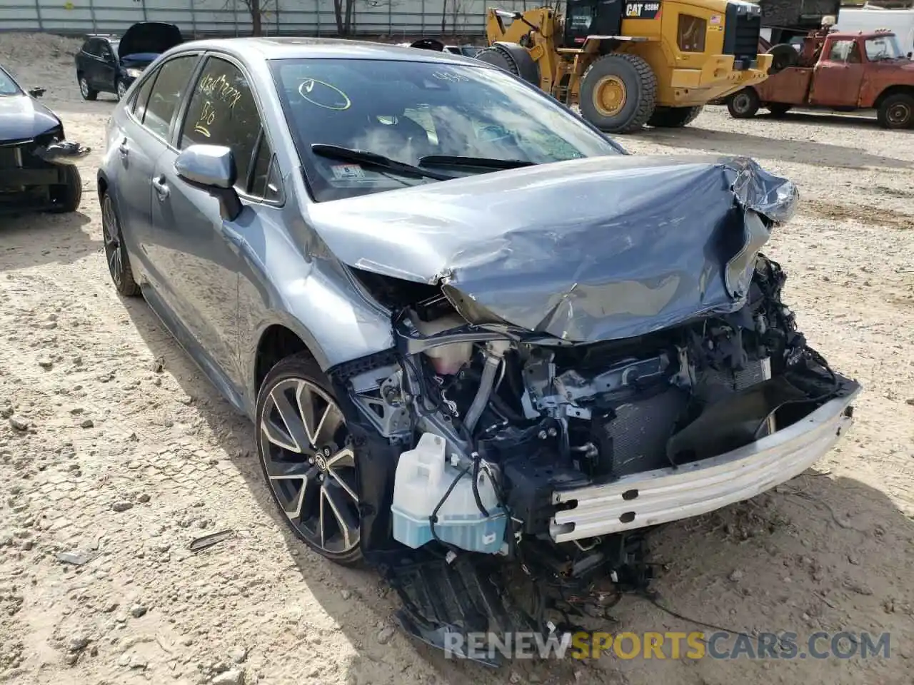 1 Photograph of a damaged car JTDP4RCE5LJ005076 TOYOTA COROLLA 2020