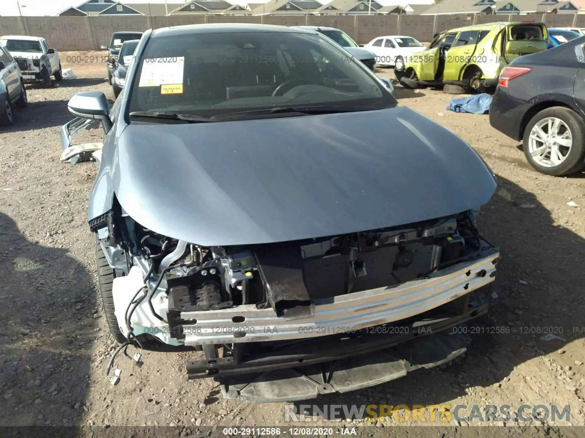 6 Photograph of a damaged car JTDP4RCE5LJ005109 TOYOTA COROLLA 2020