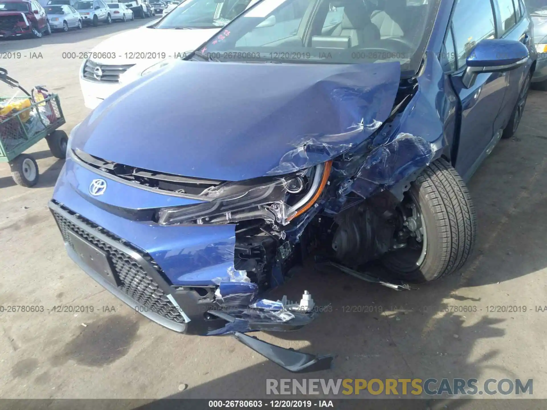 6 Photograph of a damaged car JTDP4RCE5LJ008088 TOYOTA COROLLA 2020