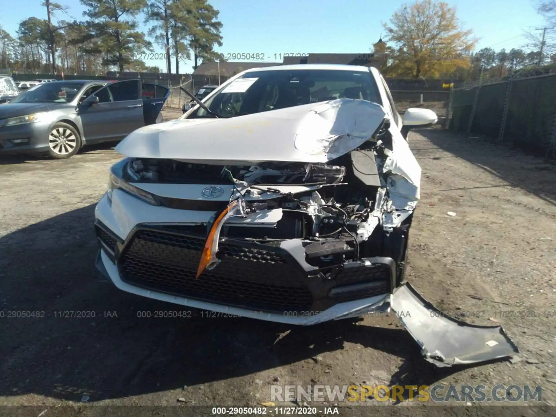 6 Photograph of a damaged car JTDP4RCE5LJ009077 TOYOTA COROLLA 2020