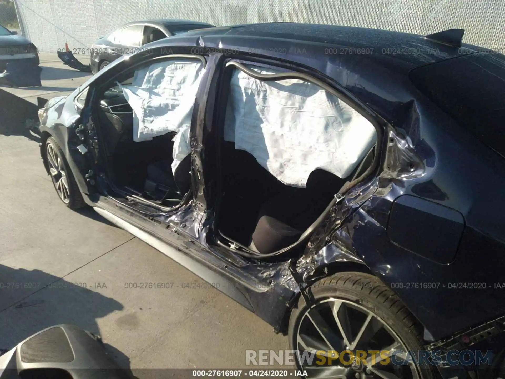 6 Photograph of a damaged car JTDP4RCE5LJ012190 TOYOTA COROLLA 2020