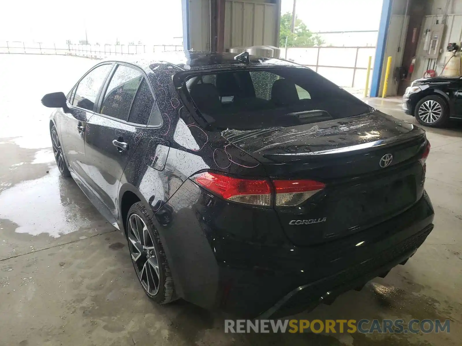 3 Photograph of a damaged car JTDP4RCE5LJ014117 TOYOTA COROLLA 2020