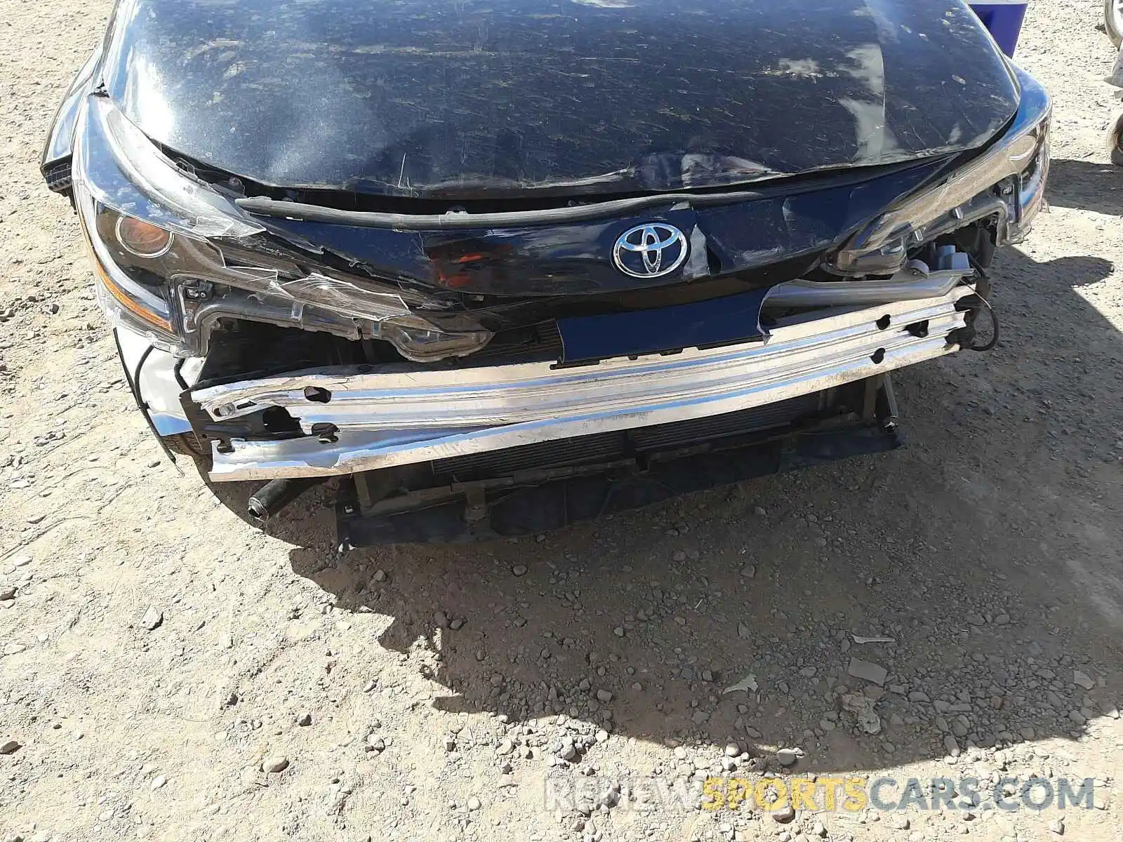 9 Photograph of a damaged car JTDP4RCE5LJ016966 TOYOTA COROLLA 2020