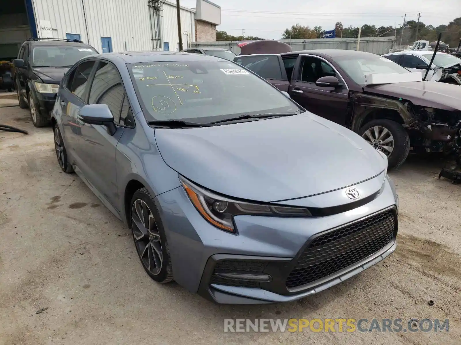 1 Photograph of a damaged car JTDP4RCE5LJ019026 TOYOTA COROLLA 2020