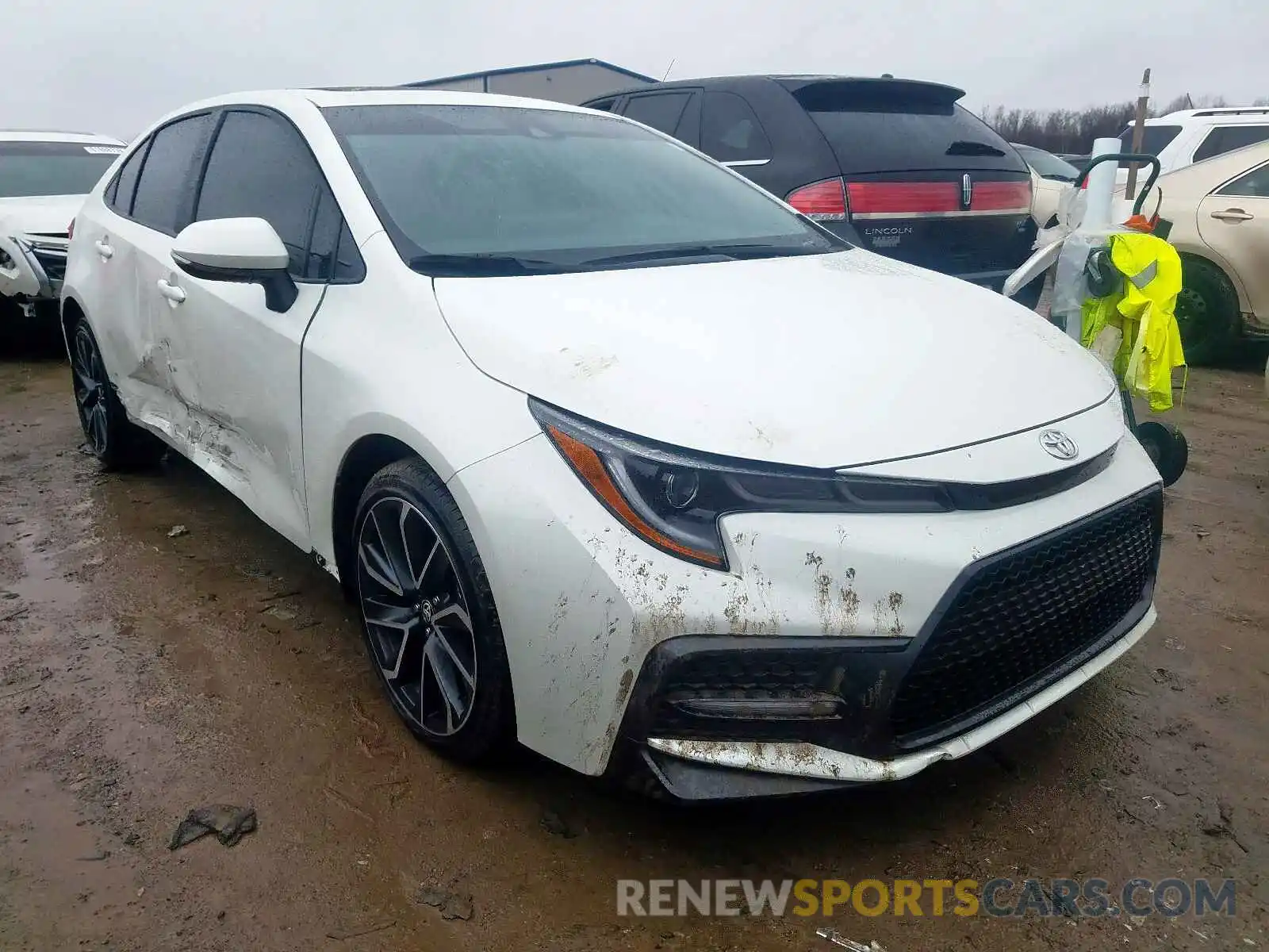 1 Photograph of a damaged car JTDP4RCE5LJ020905 TOYOTA COROLLA 2020