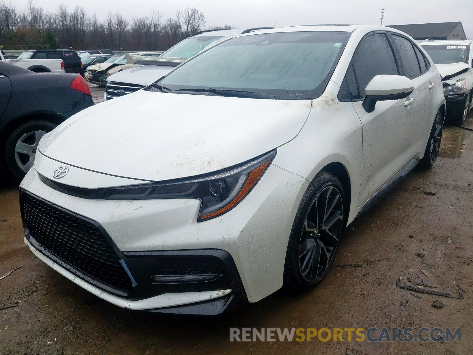 2 Photograph of a damaged car JTDP4RCE5LJ020905 TOYOTA COROLLA 2020