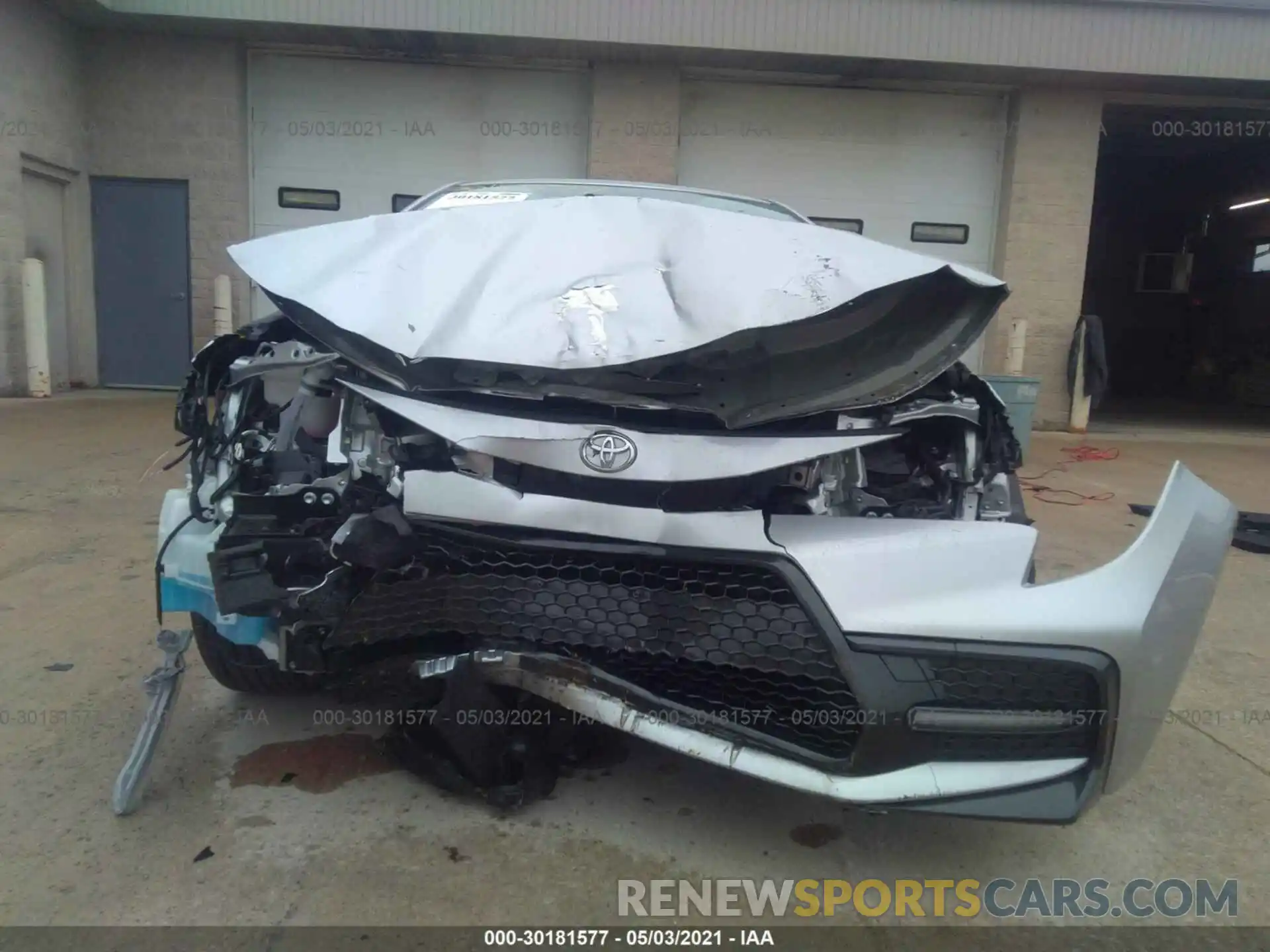 6 Photograph of a damaged car JTDP4RCE5LJ023478 TOYOTA COROLLA 2020