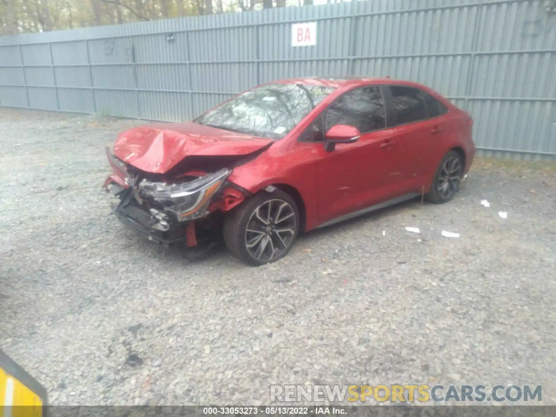 2 Photograph of a damaged car JTDP4RCE5LJ026414 TOYOTA COROLLA 2020