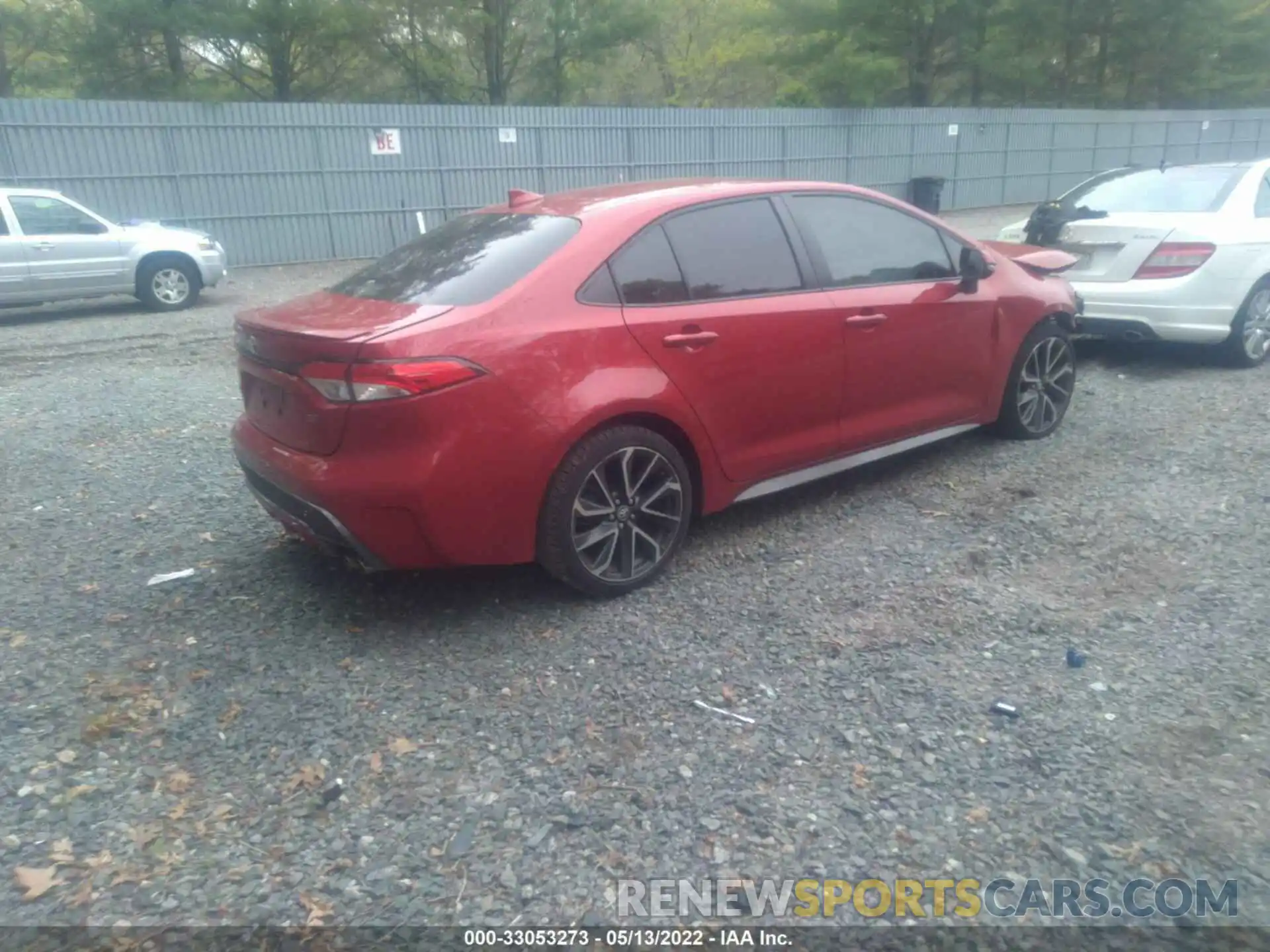 4 Photograph of a damaged car JTDP4RCE5LJ026414 TOYOTA COROLLA 2020