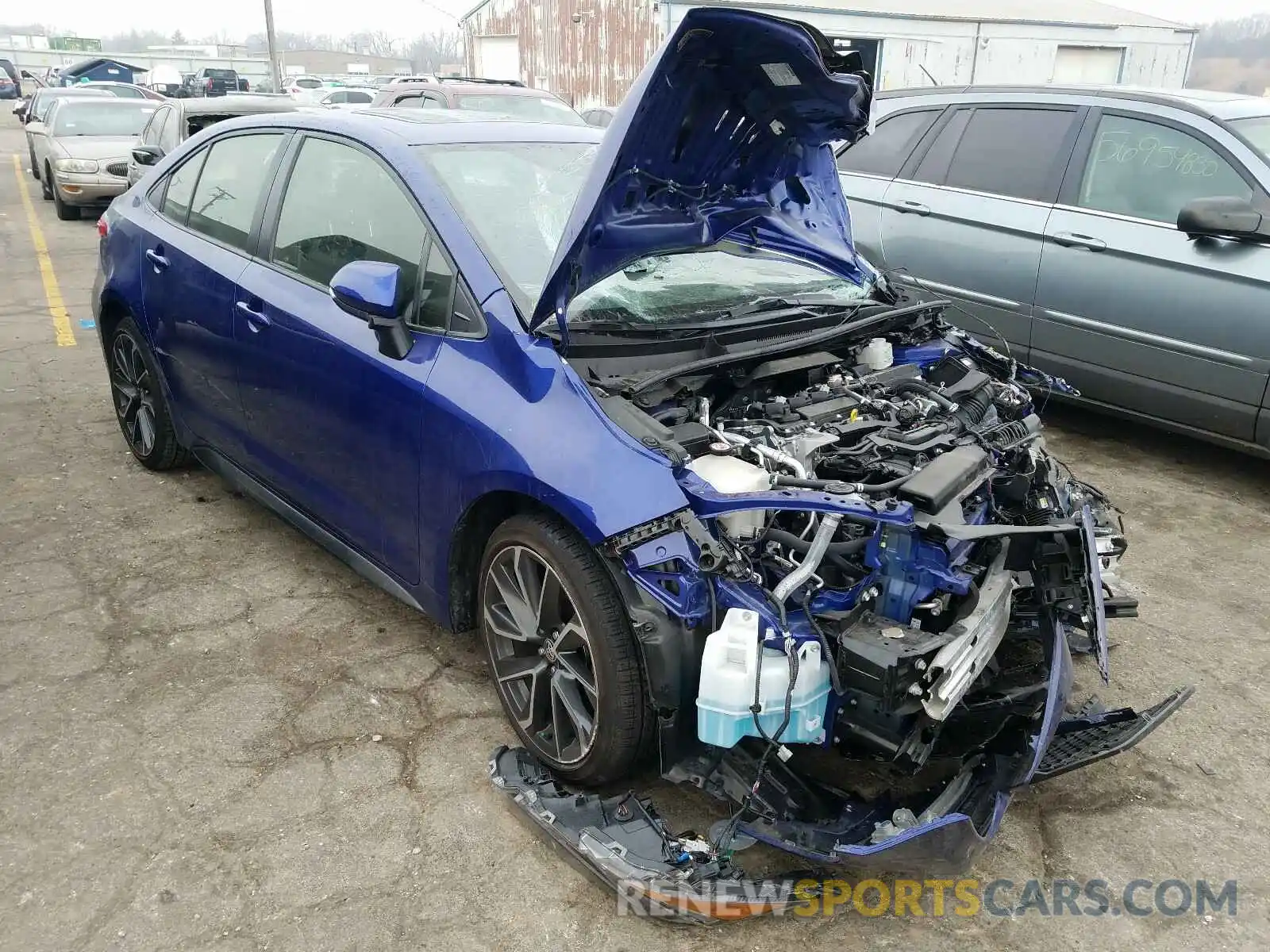 1 Photograph of a damaged car JTDP4RCE5LJ029328 TOYOTA COROLLA 2020