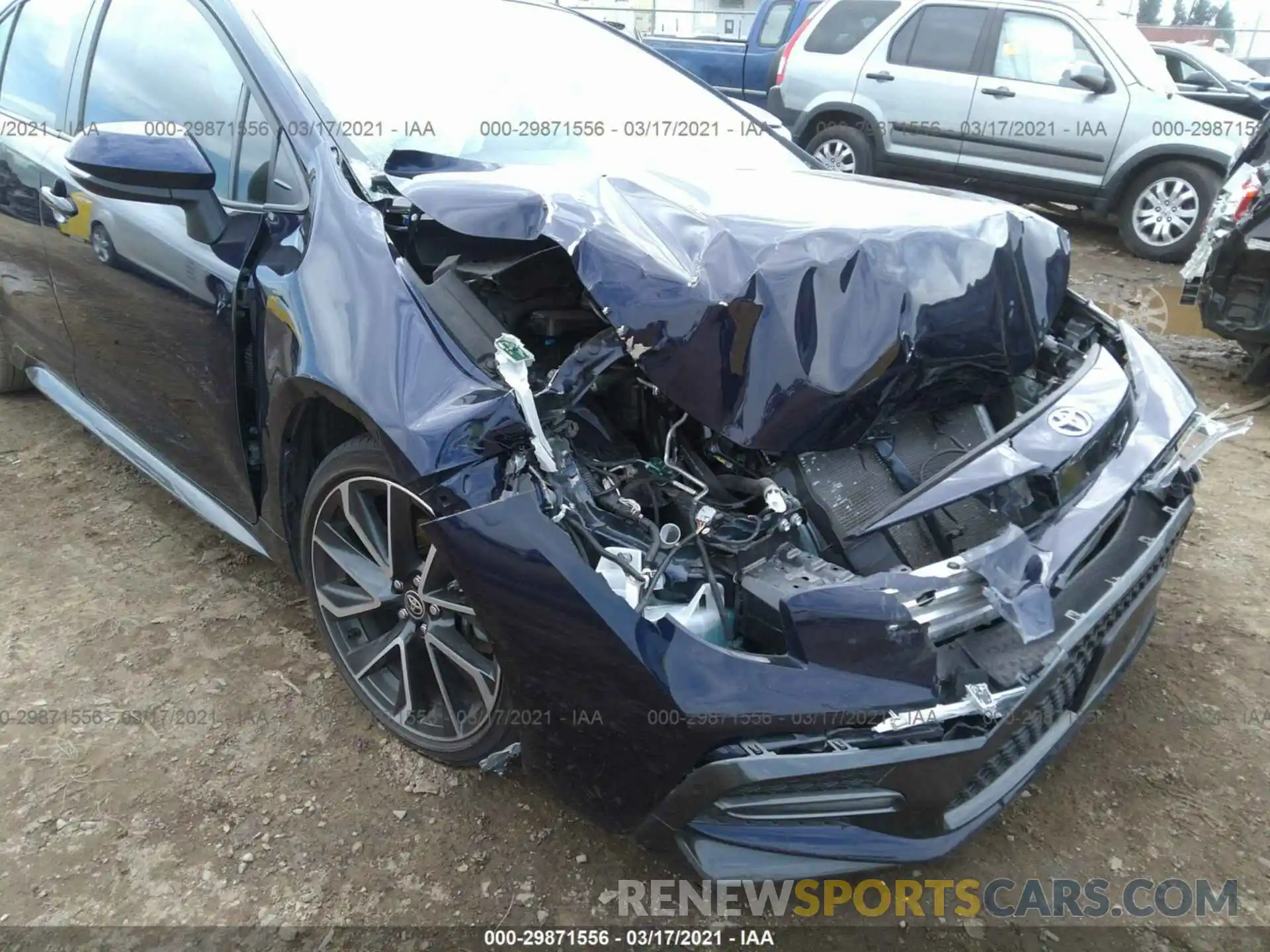 6 Photograph of a damaged car JTDP4RCE5LJ031368 TOYOTA COROLLA 2020