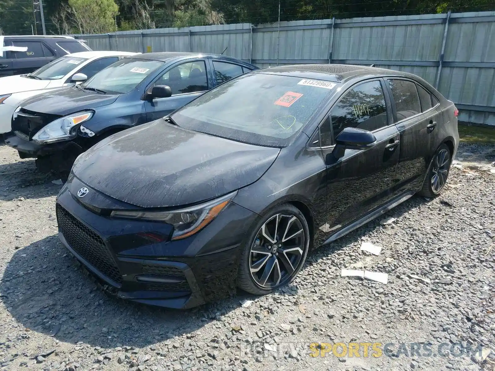 2 Photograph of a damaged car JTDP4RCE5LJ031659 TOYOTA COROLLA 2020