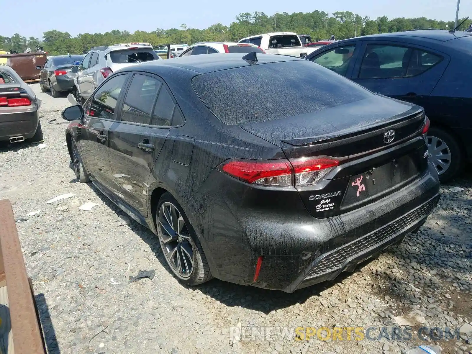 3 Photograph of a damaged car JTDP4RCE5LJ031659 TOYOTA COROLLA 2020