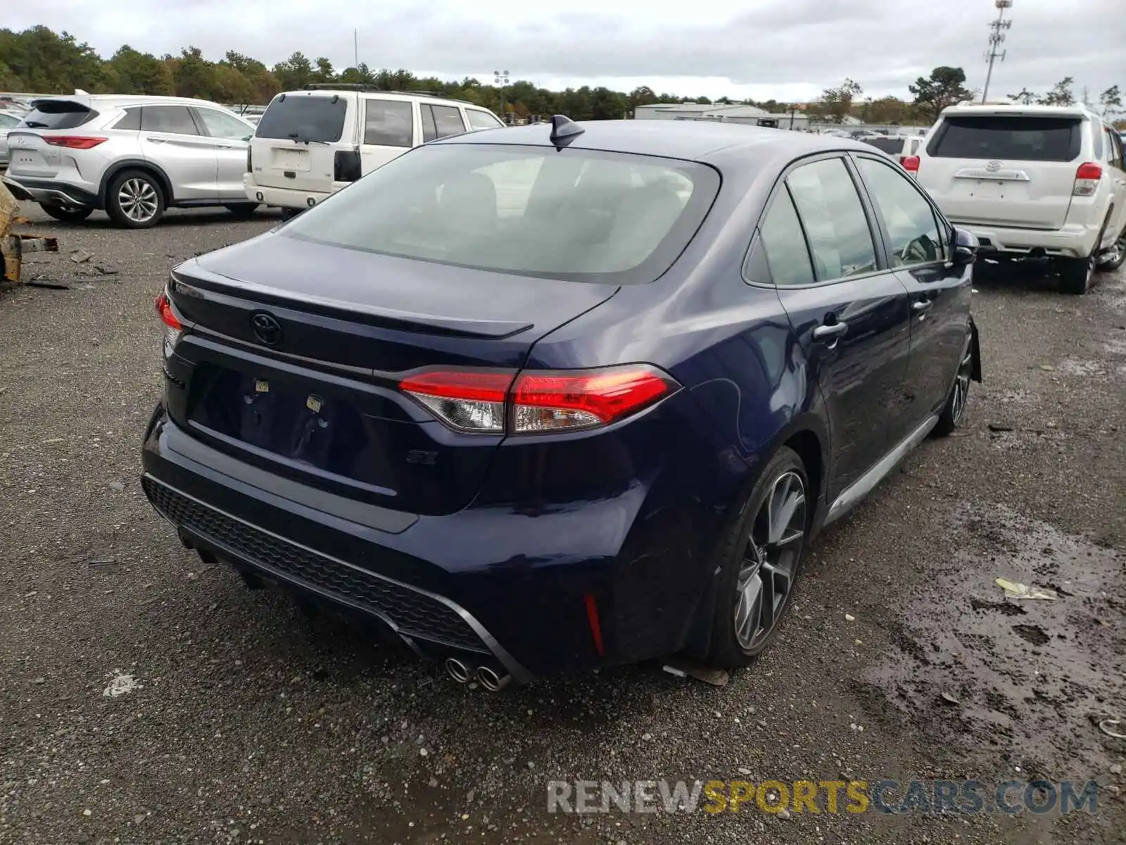 4 Photograph of a damaged car JTDP4RCE5LJ035842 TOYOTA COROLLA 2020