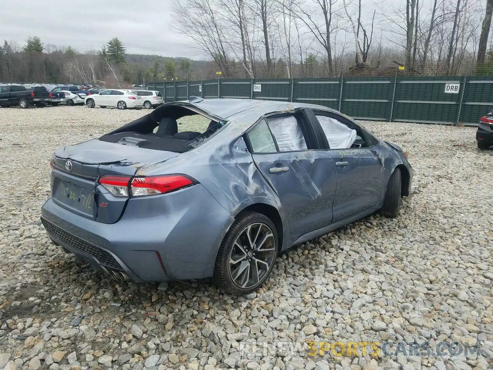 4 Photograph of a damaged car JTDP4RCE5LJ035954 TOYOTA COROLLA 2020