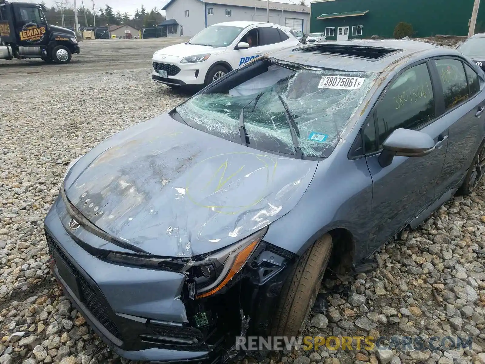 9 Photograph of a damaged car JTDP4RCE5LJ035954 TOYOTA COROLLA 2020