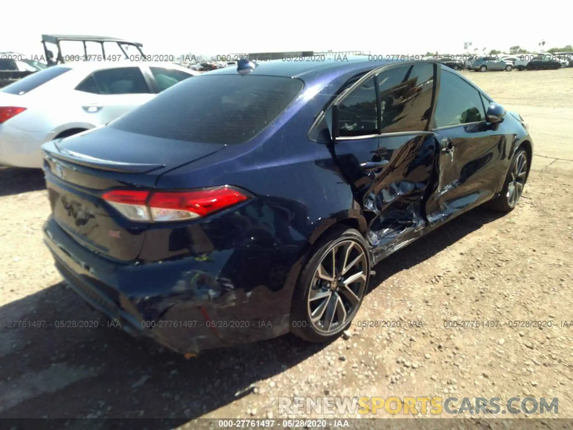 4 Photograph of a damaged car JTDP4RCE5LJ039194 TOYOTA COROLLA 2020