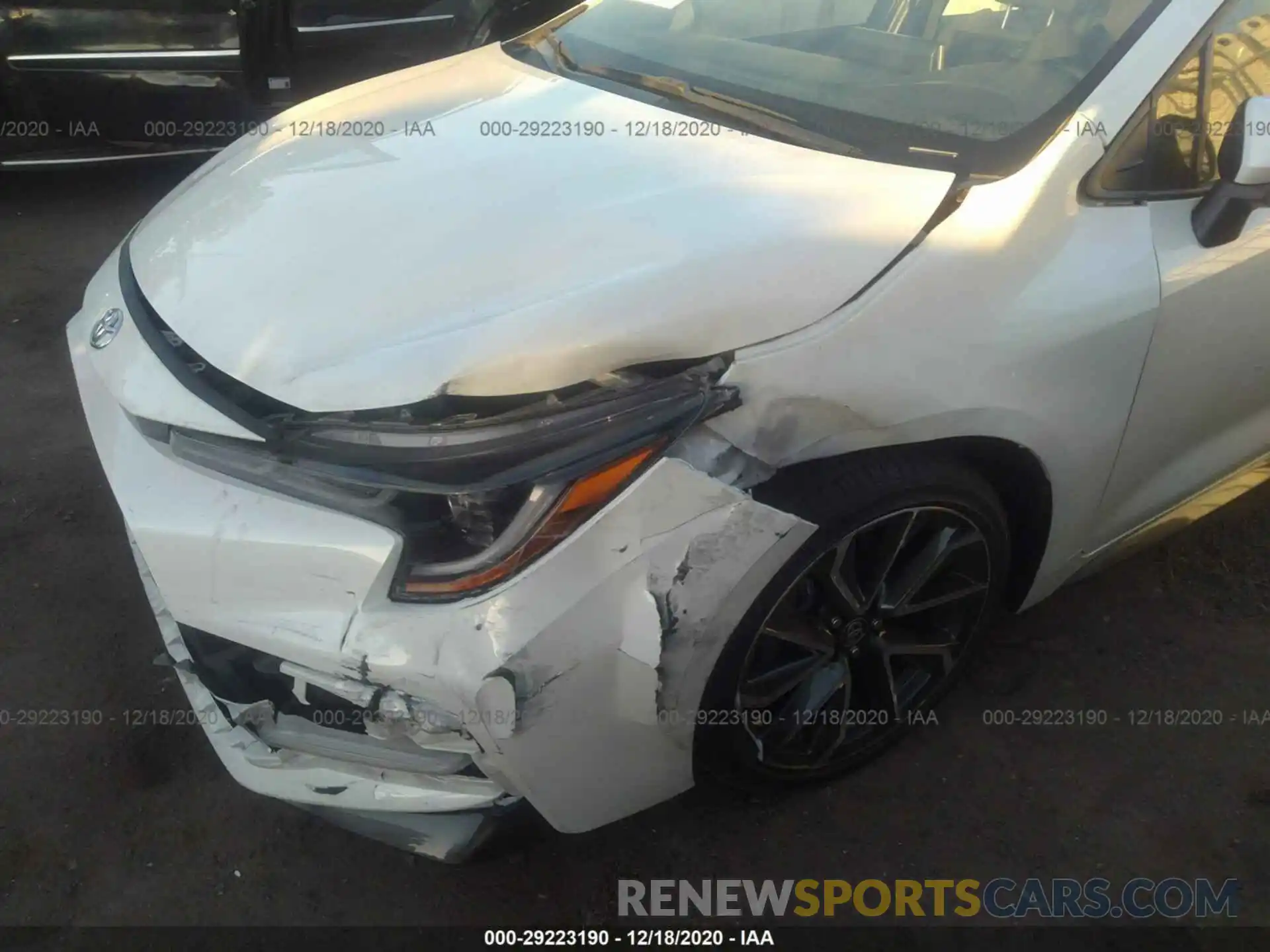 6 Photograph of a damaged car JTDP4RCE5LJ043679 TOYOTA COROLLA 2020